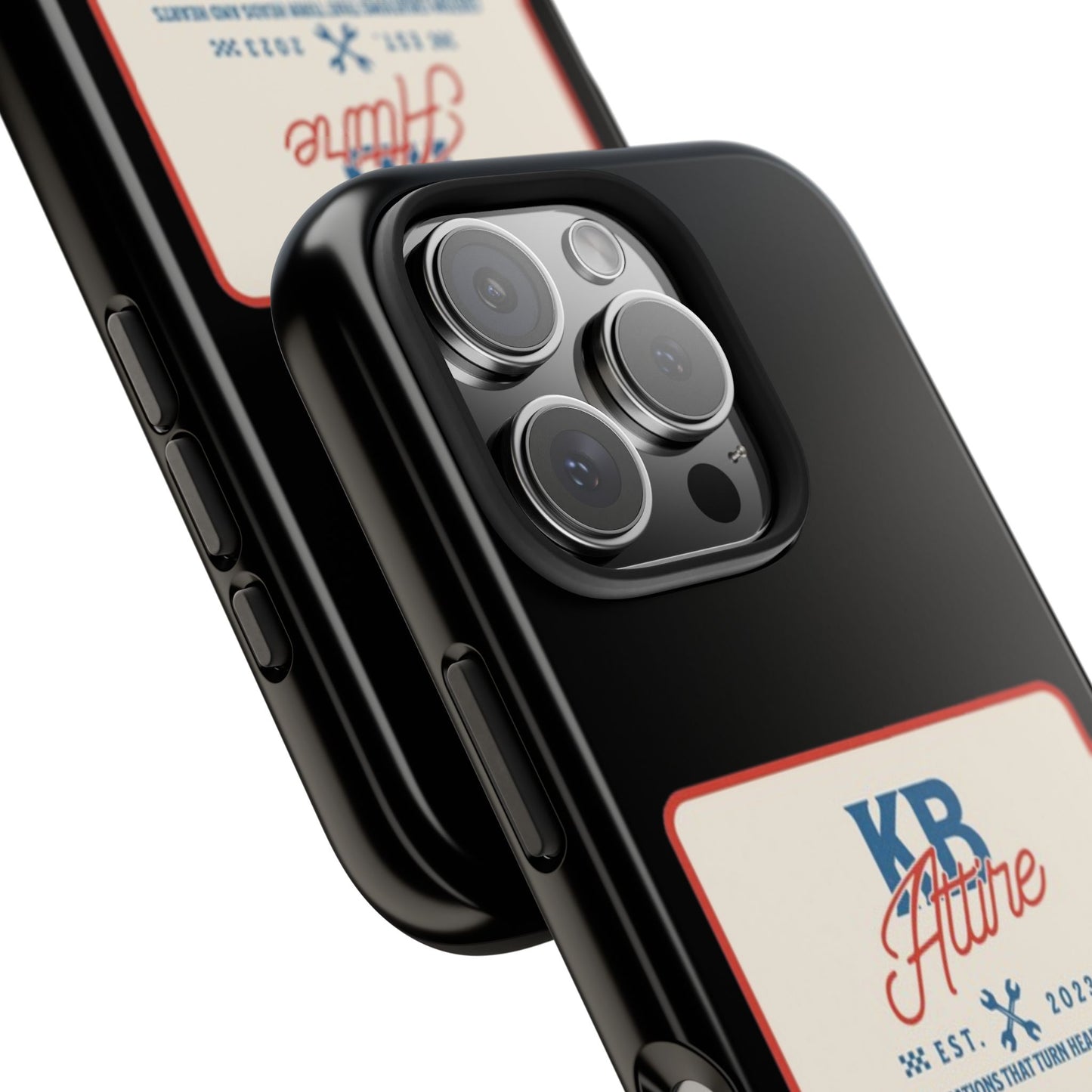 KB Attire 'The Patch' Phone Case (Black)