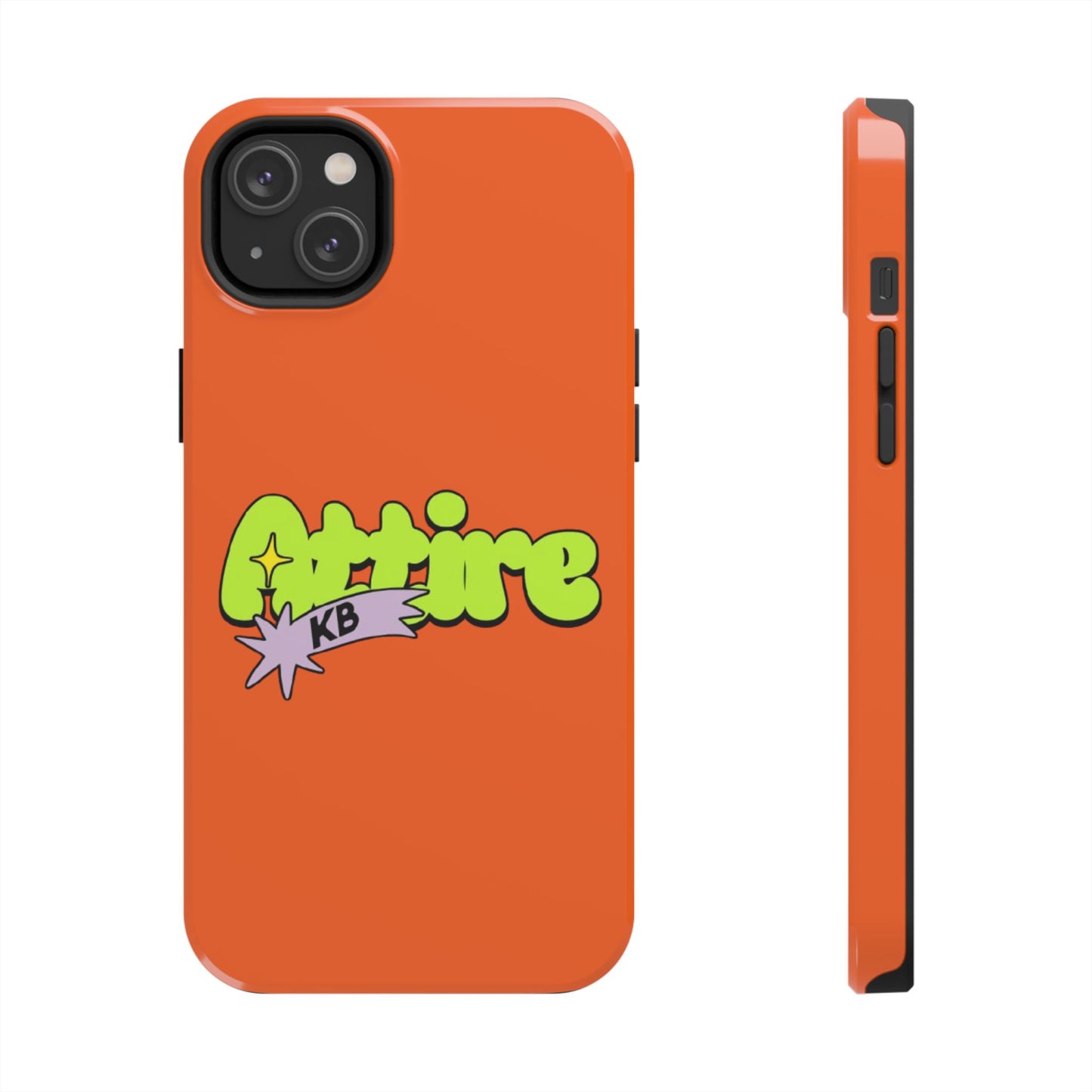 KB Attire Cartoon Phone Case (Orange)