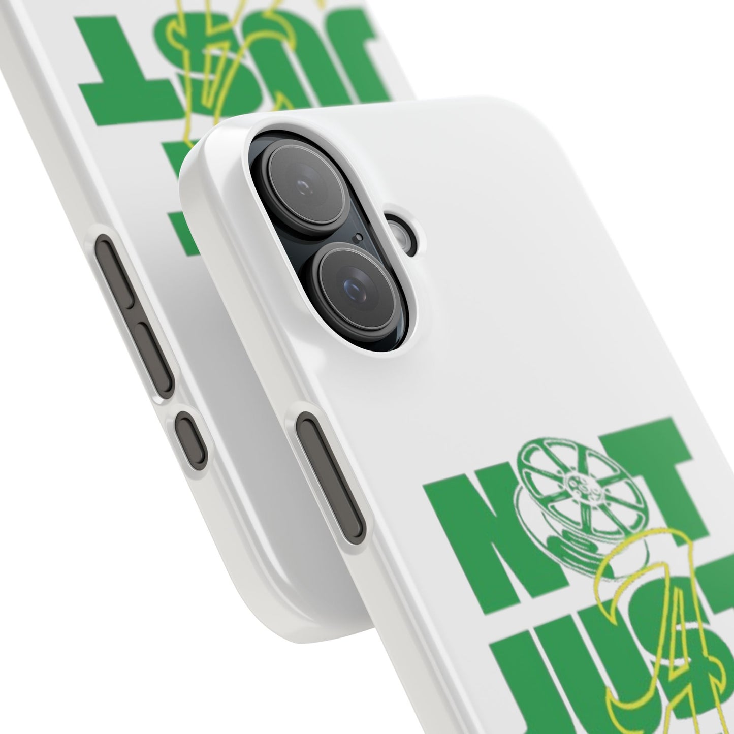 Not Just A Car Slim IPhone Cases (White)