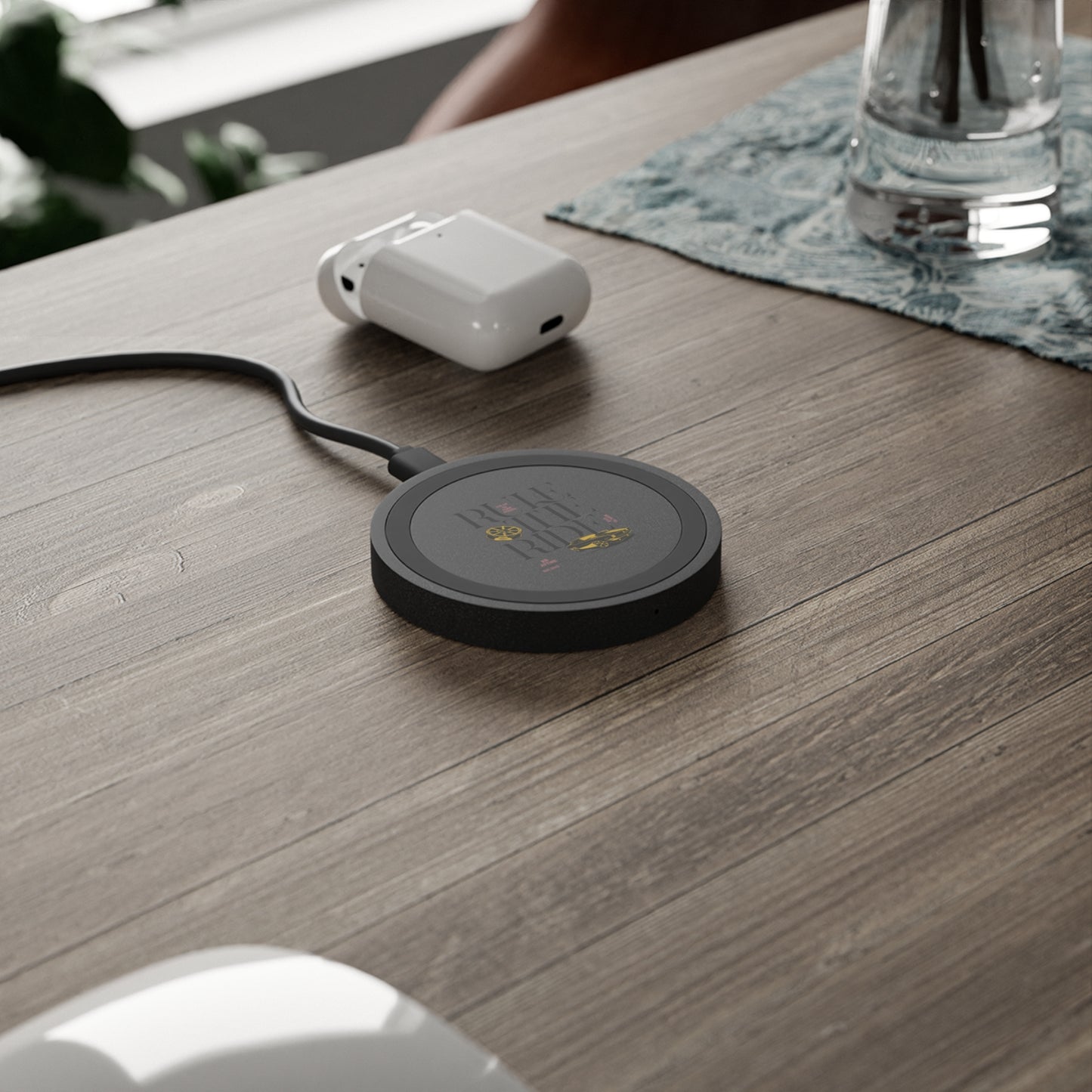 KB Attire "Rule The Ride" Wireless Charging Pad