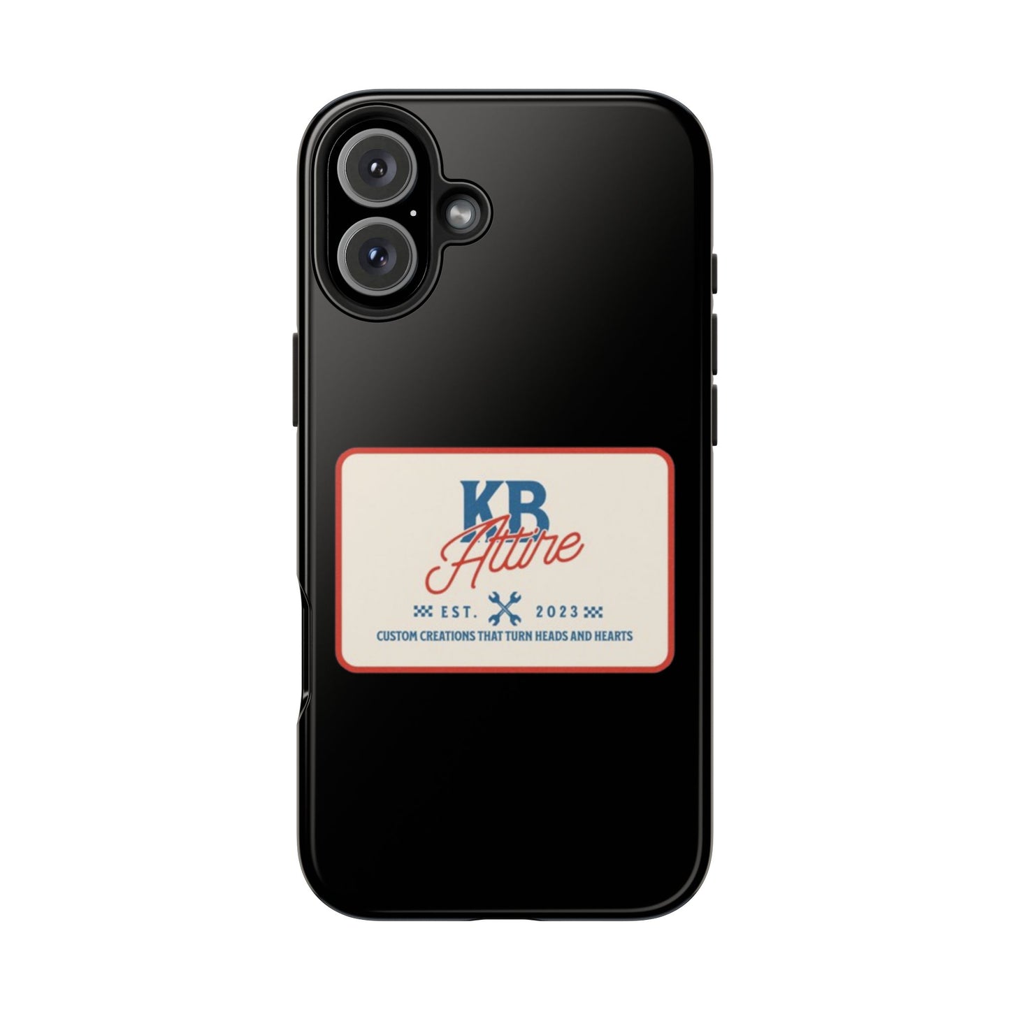 KB Attire 'The Patch' Phone Case (Black)