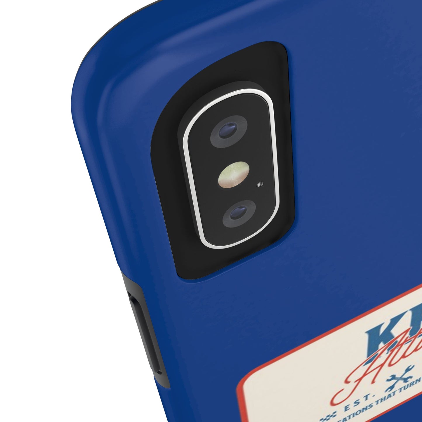 KB Attire 'The Patch' Phone Case (Blue)