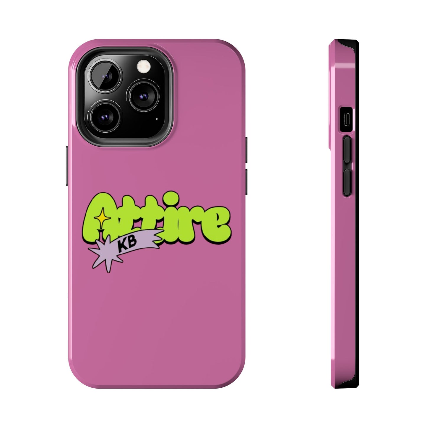 KB Attire Cartoon Phone Case (Pink)