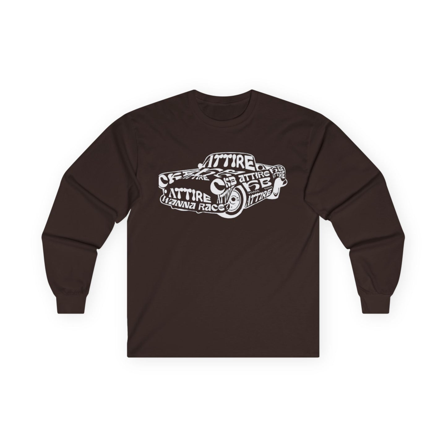 KB Attire 'Car' Logo Long Sleeve Tee
