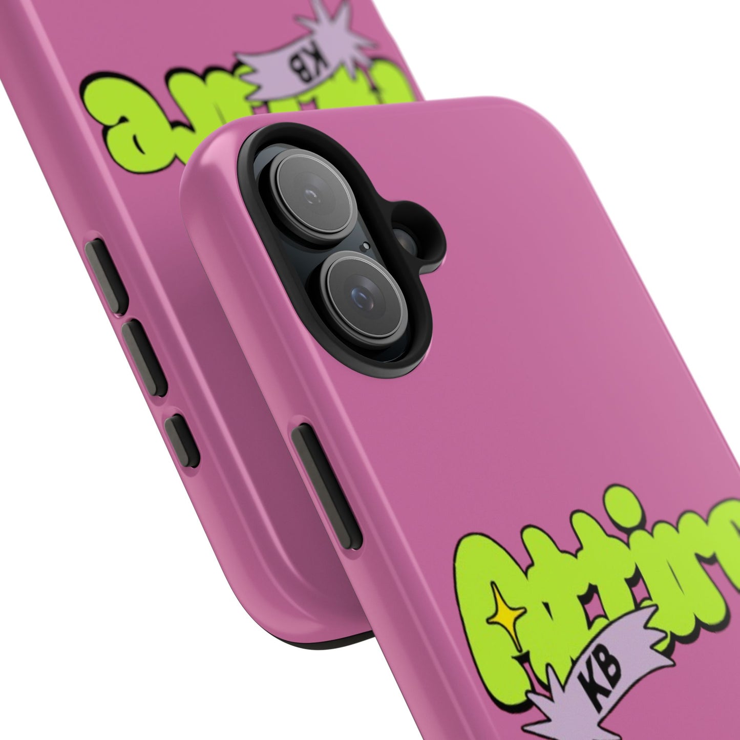 KB Attire Cartoon Phone Case (Pink)
