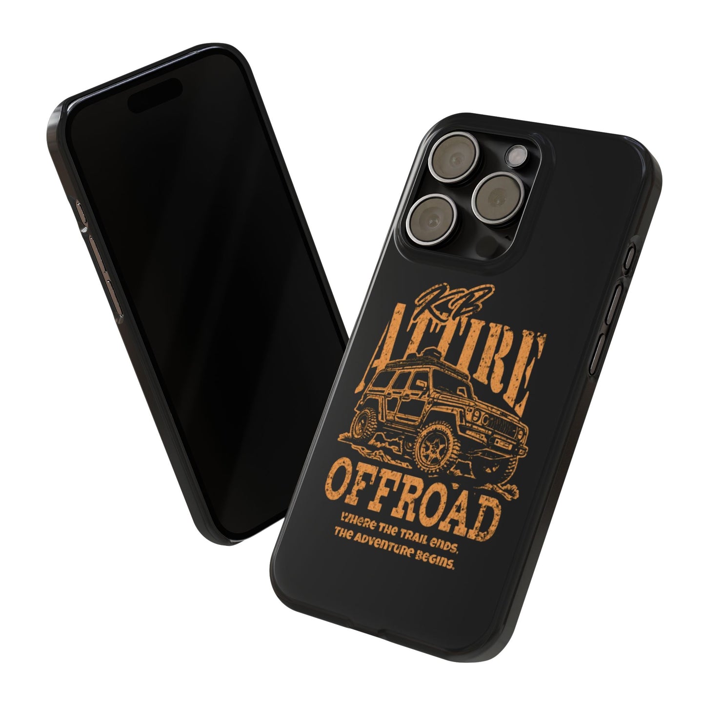 KB Attire Offroad Adventure IPhone Case (Black)