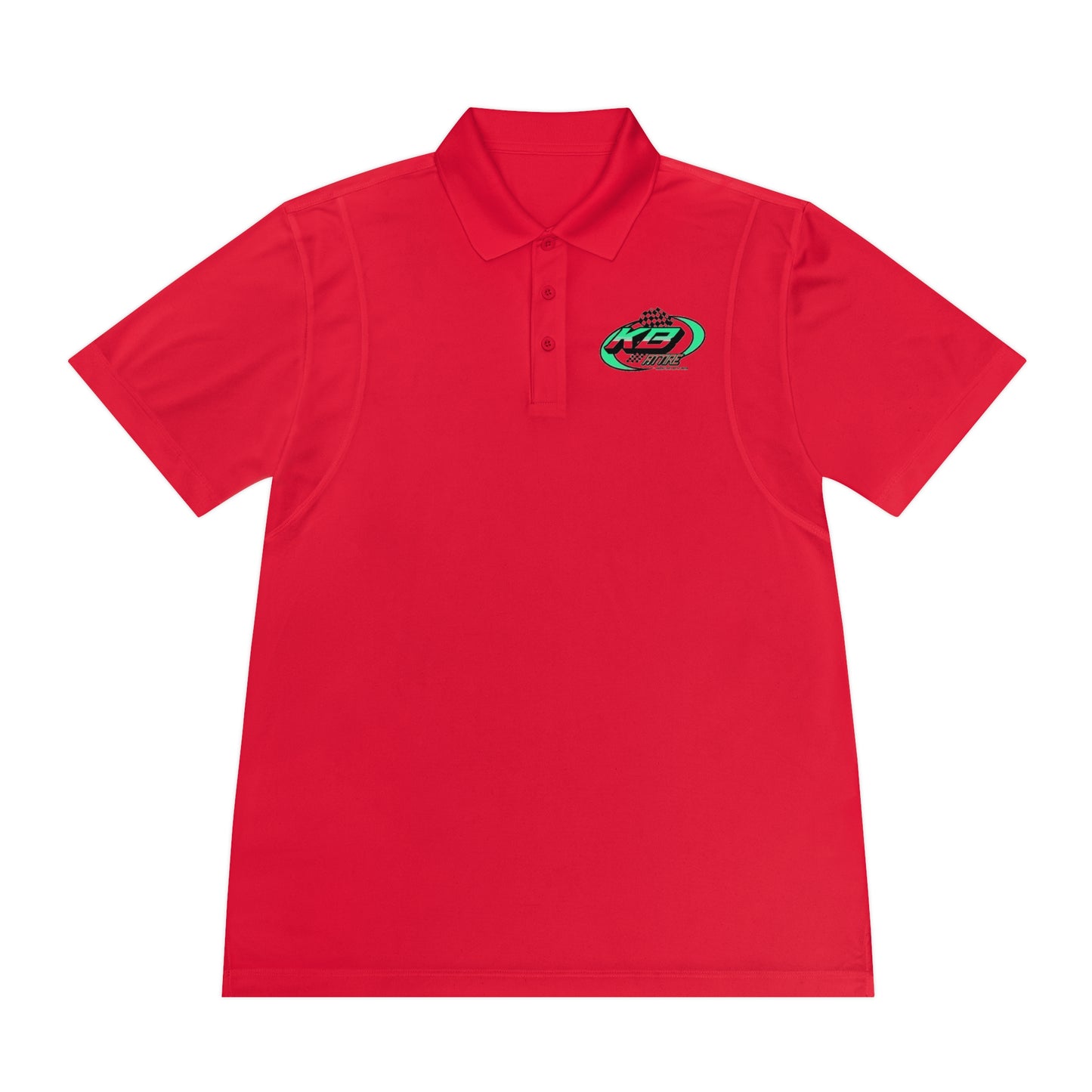 KB Attire Men's Logo Sport Polo Shirt