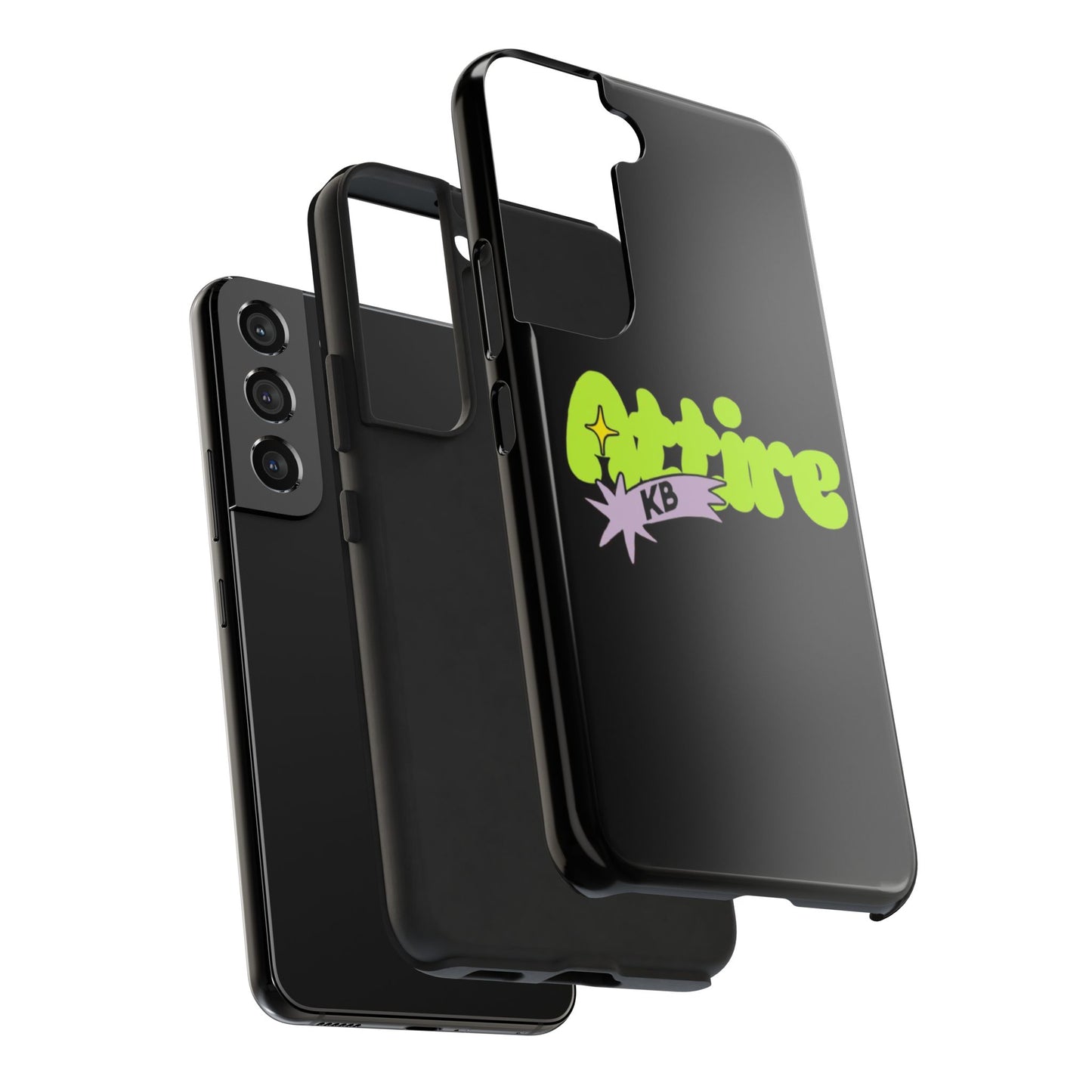 KB Attire Cartoon Phone Case (Black)