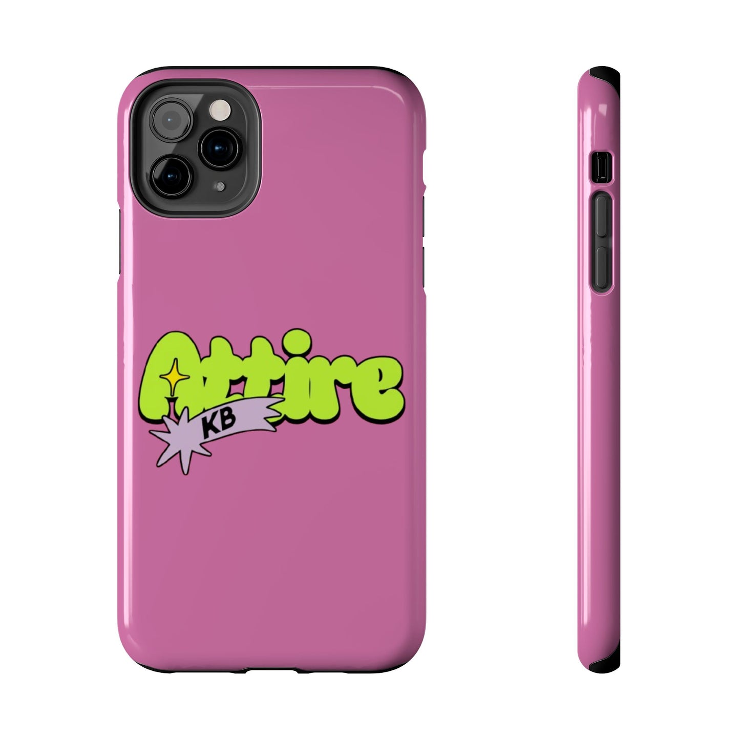 KB Attire Cartoon Phone Case (Pink)