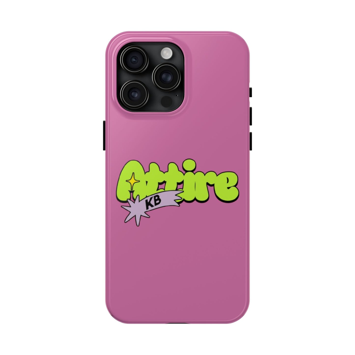 KB Attire Cartoon Phone Case (Pink)