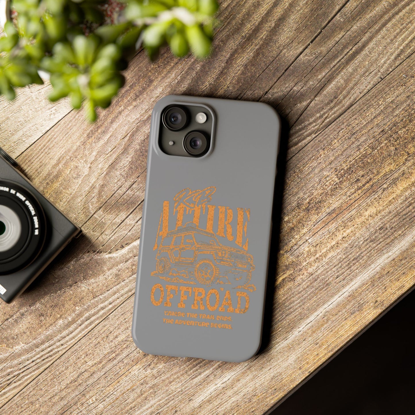 Offroad Adventure IPhone Case (Grey)