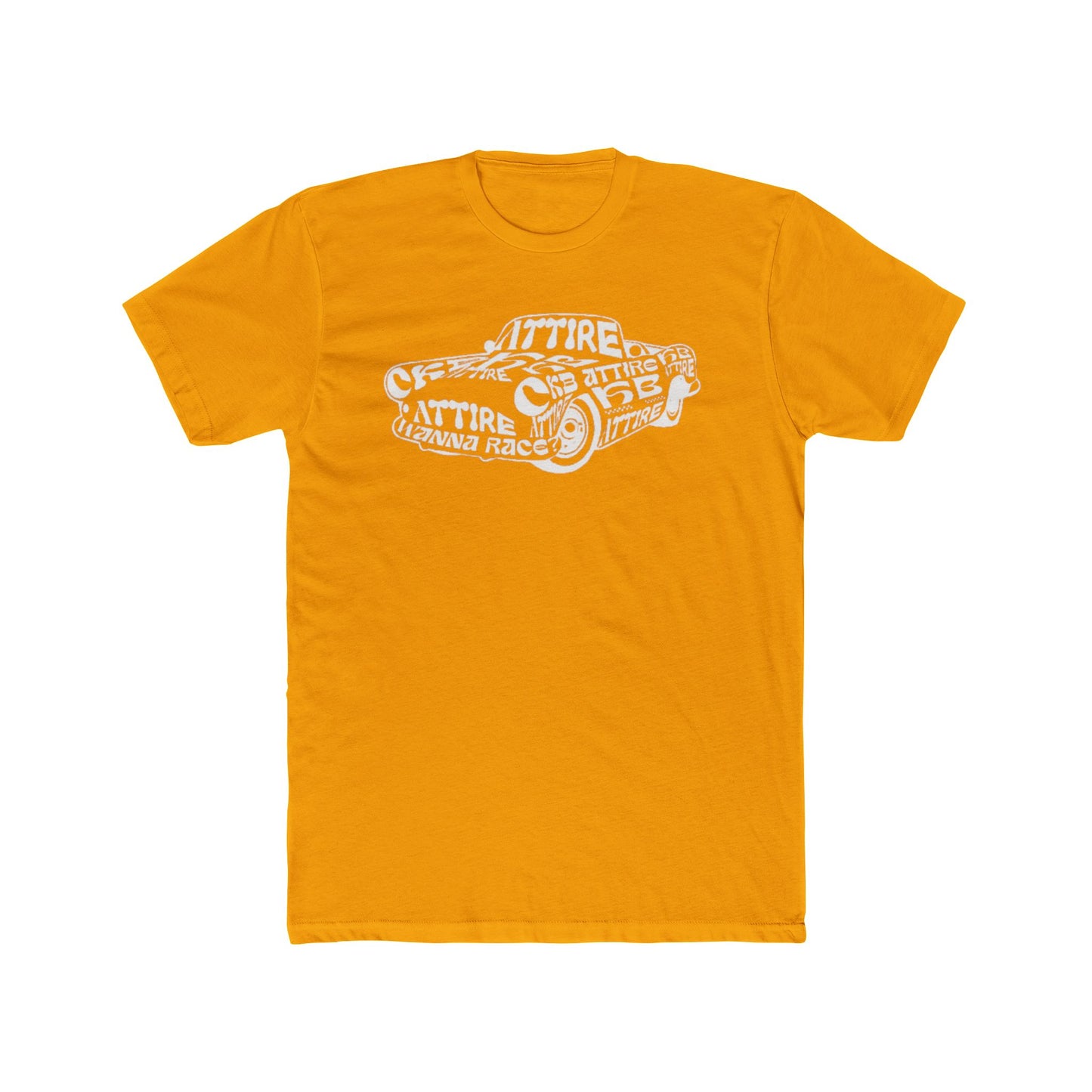Retro Racing Unisex Cotton Crew Tee - Perfect Gift for Car Enthusiasts