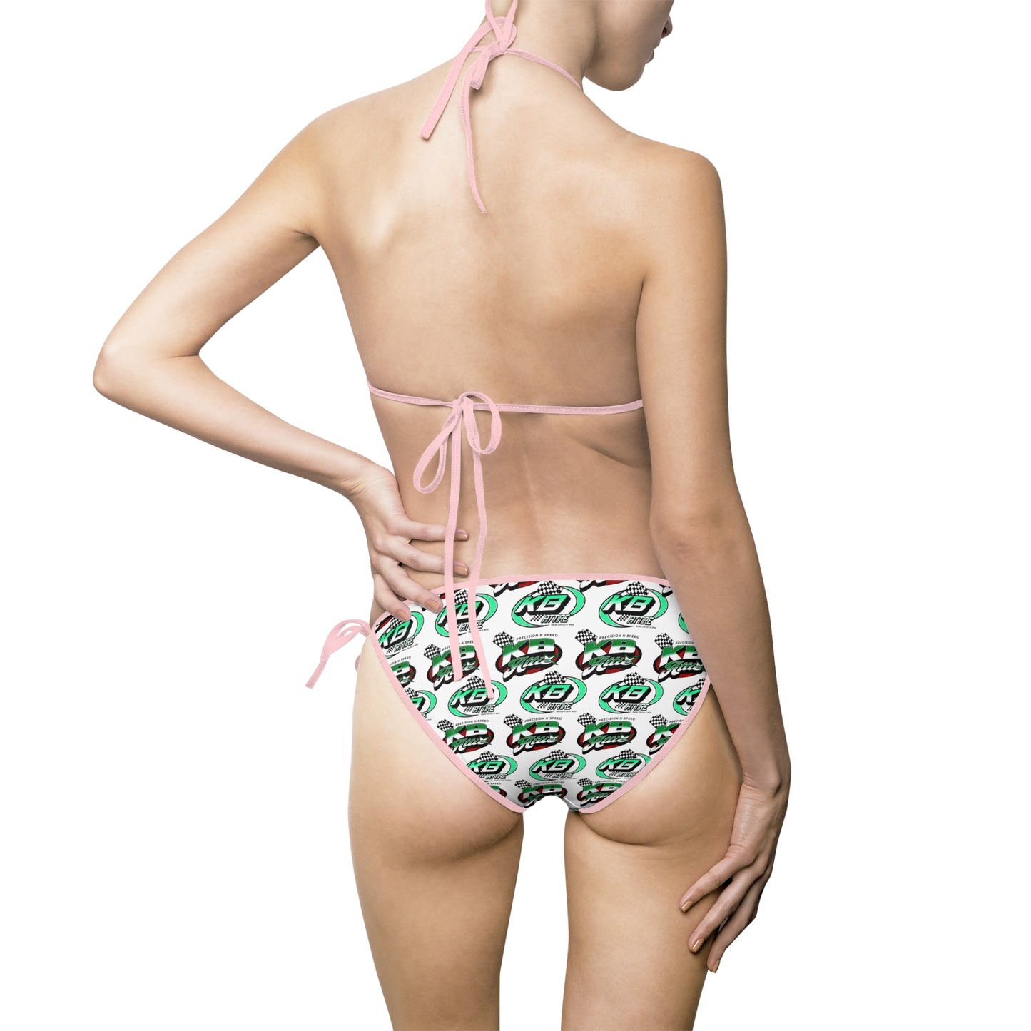 KB Attire All Over Logo Women's Bikini Swimsuit
