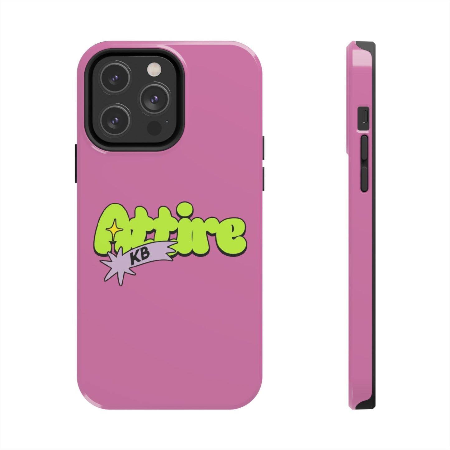 KB Attire Cartoon Phone Case (Pink)