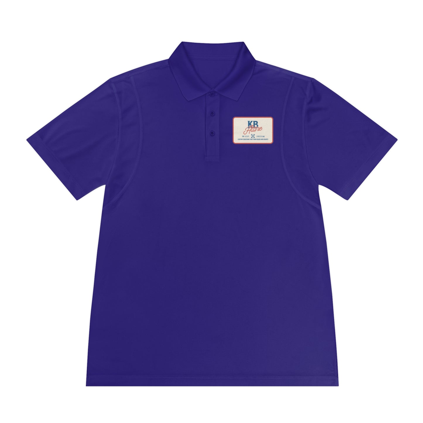KB Attire "The Patch" Men's Sport Polo Shirt