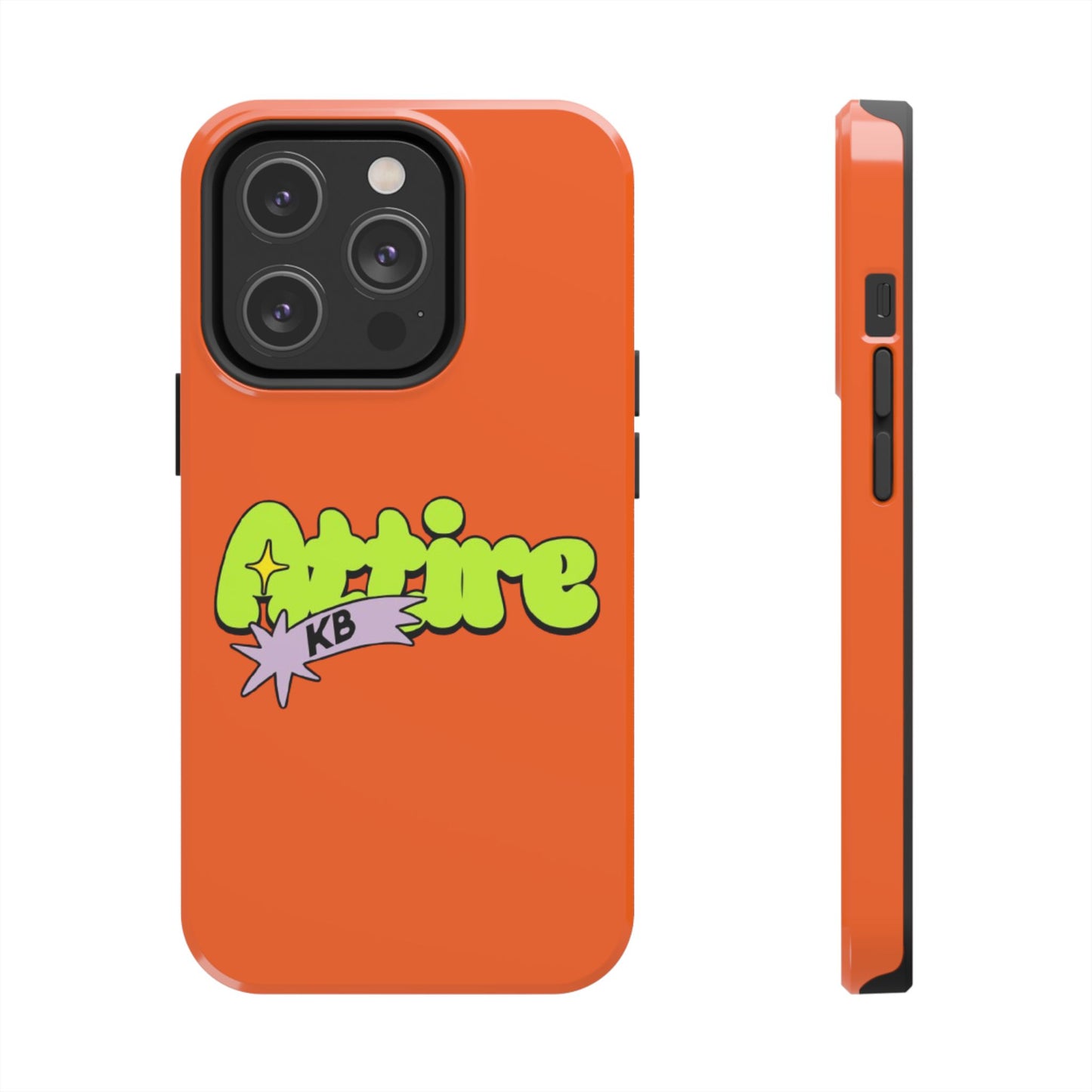 KB Attire Cartoon Phone Case (Orange)