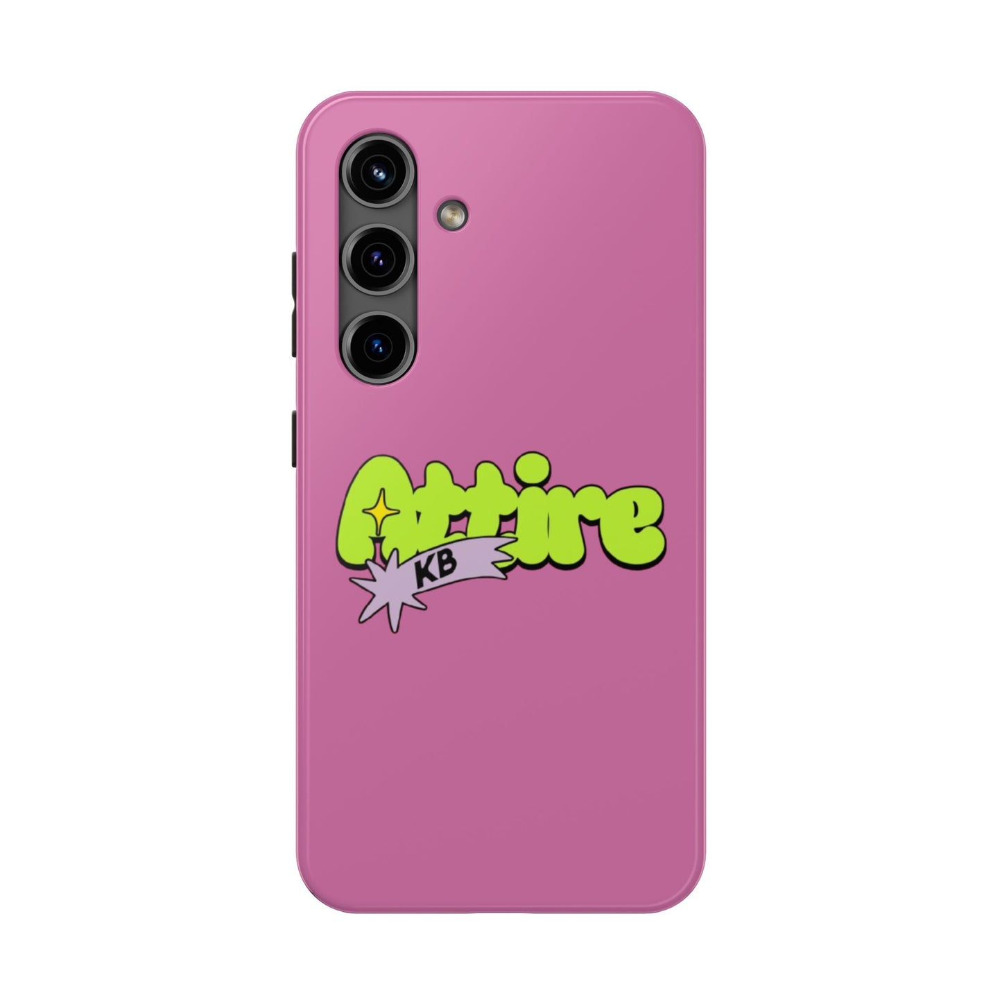 KB Attire Cartoon Phone Case (Pink)