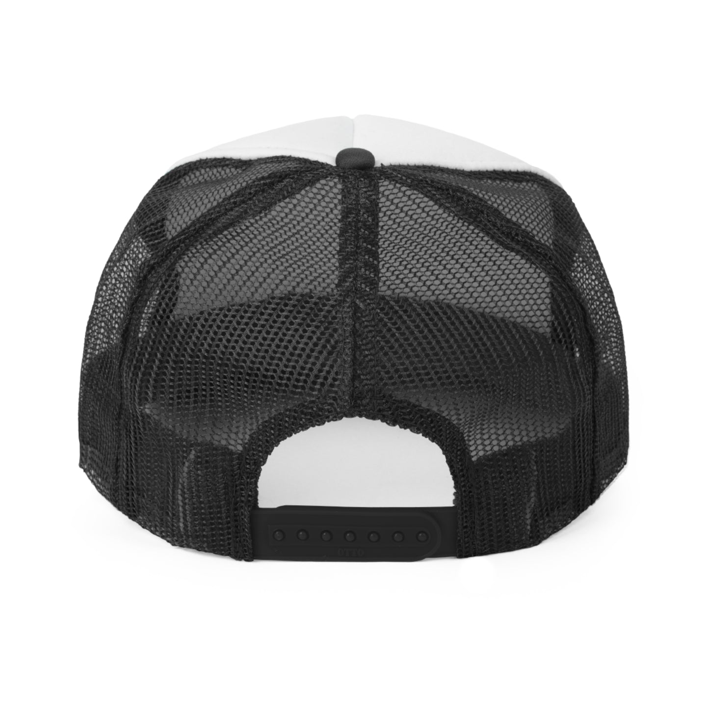 KB Attire Custom Black and White Trucker Cap