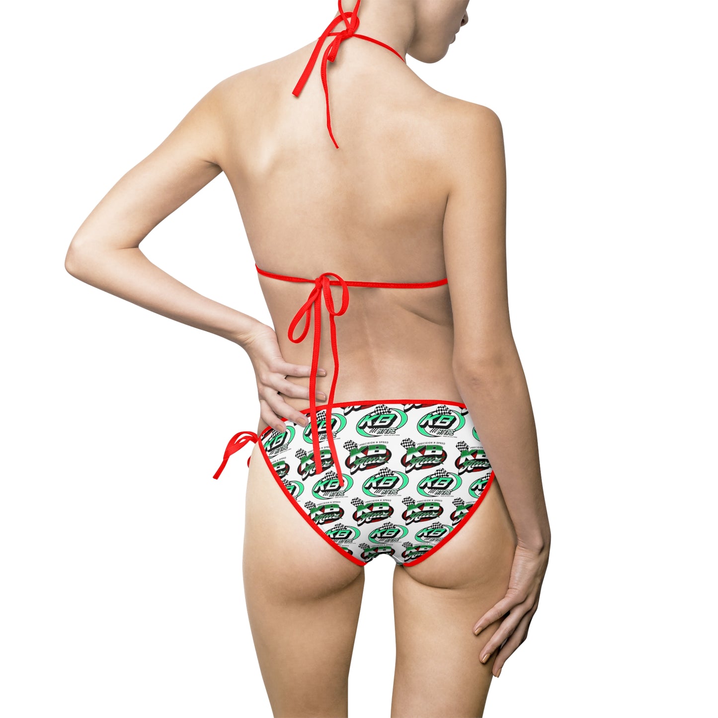 KB Attire All Over Logo Women's Bikini Swimsuit