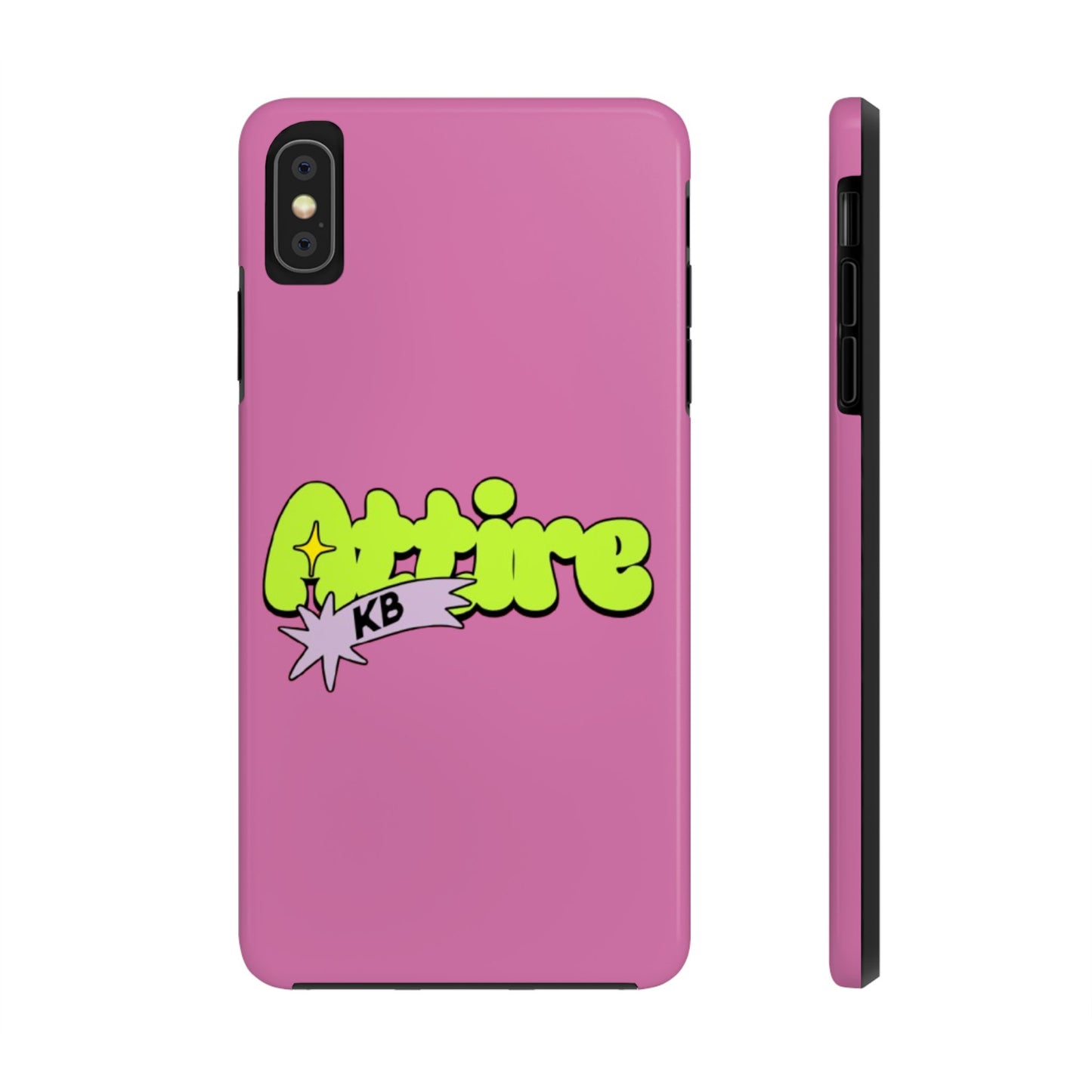 KB Attire Cartoon Phone Case (Pink)