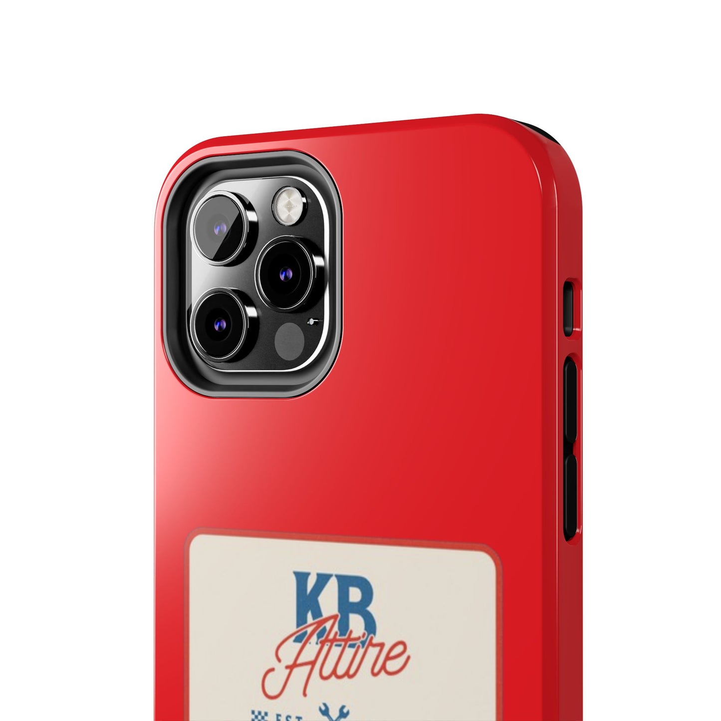 KB Attire 'The Patch' Phone Case (Red)