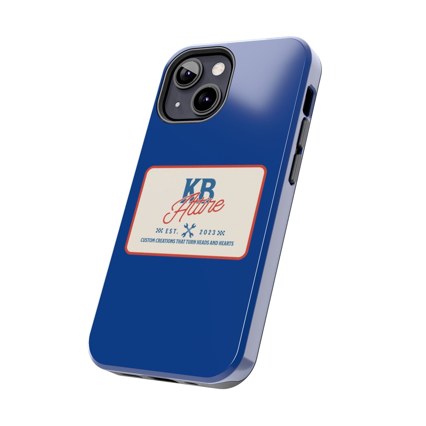 KB Attire 'The Patch' Phone Case (Blue)