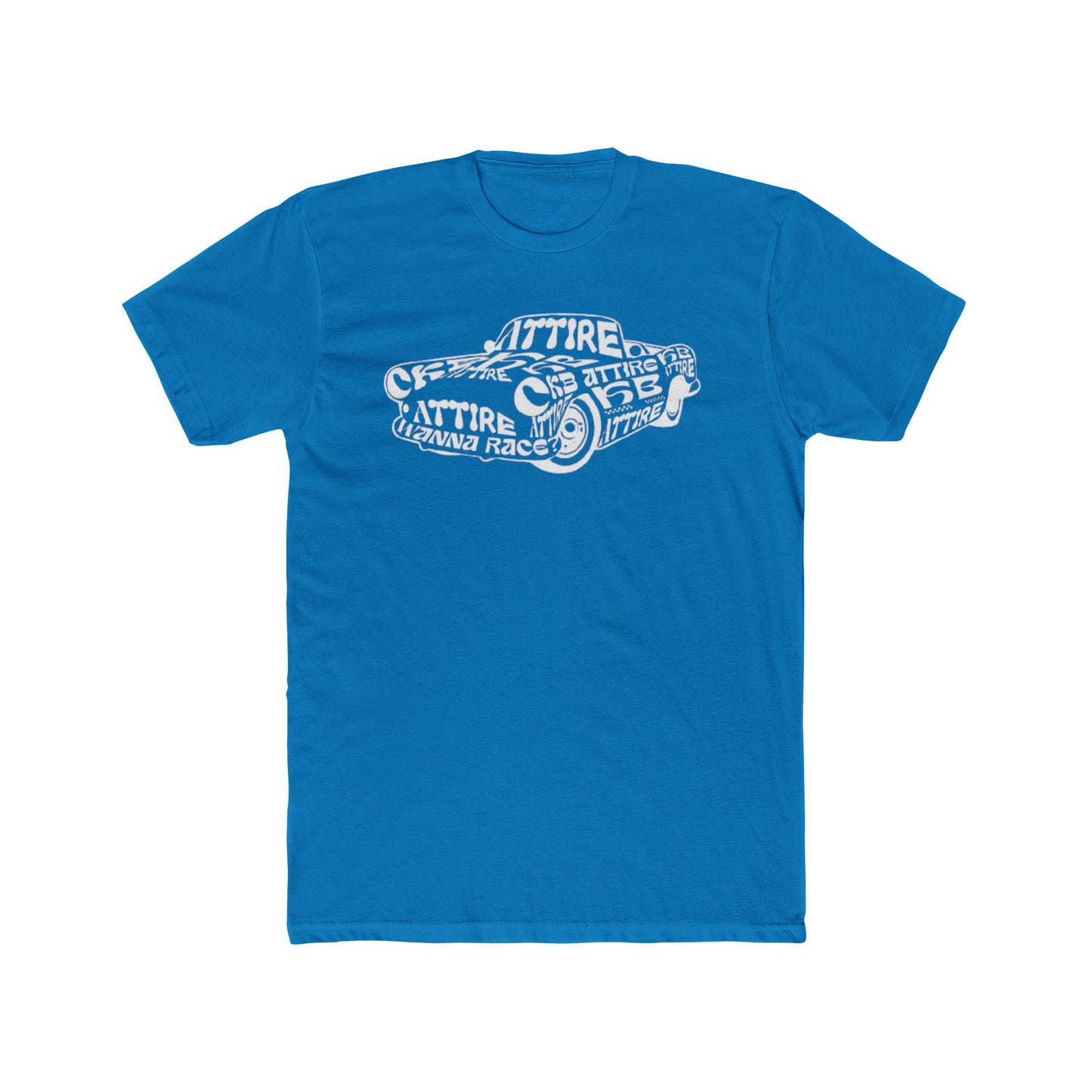 Retro Racing Unisex Cotton Crew Tee - Perfect Gift for Car Enthusiasts
