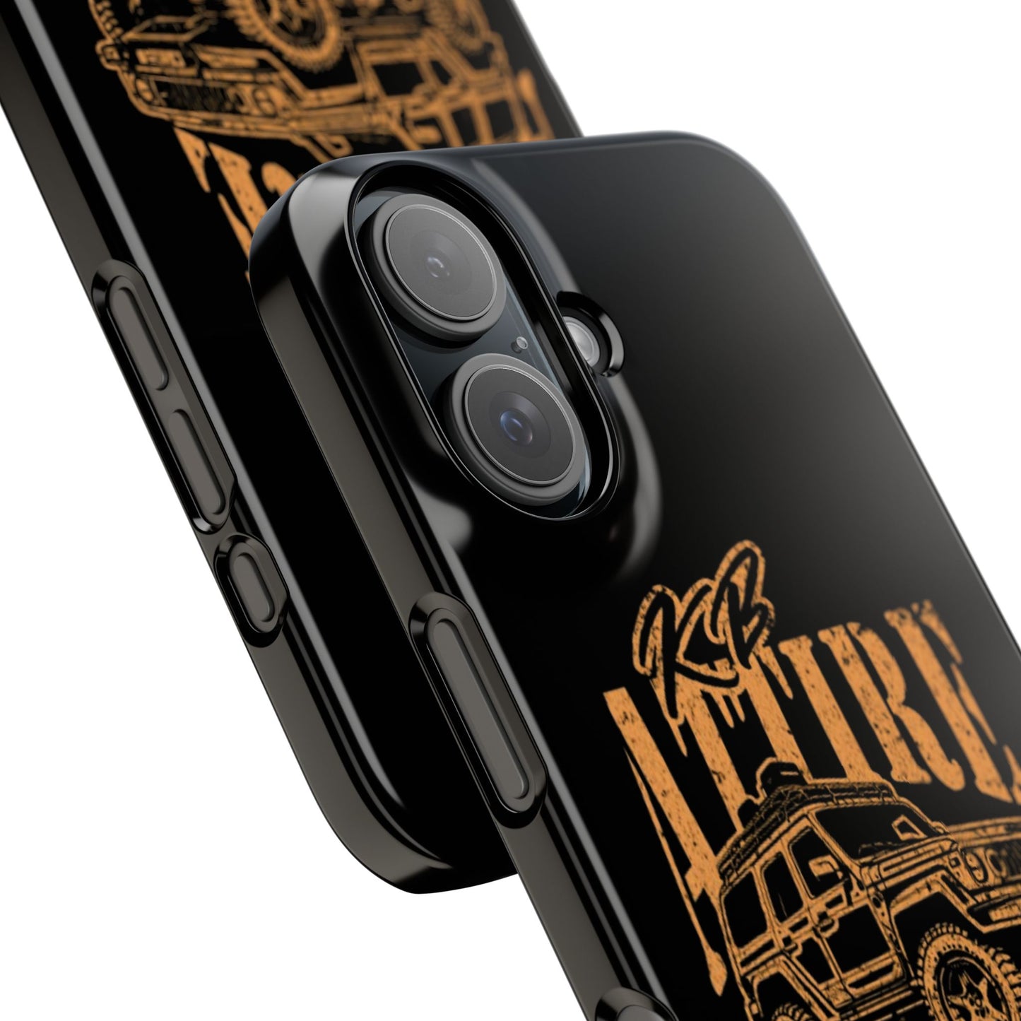 KB Attire Offroad Adventure IPhone Case (Black)