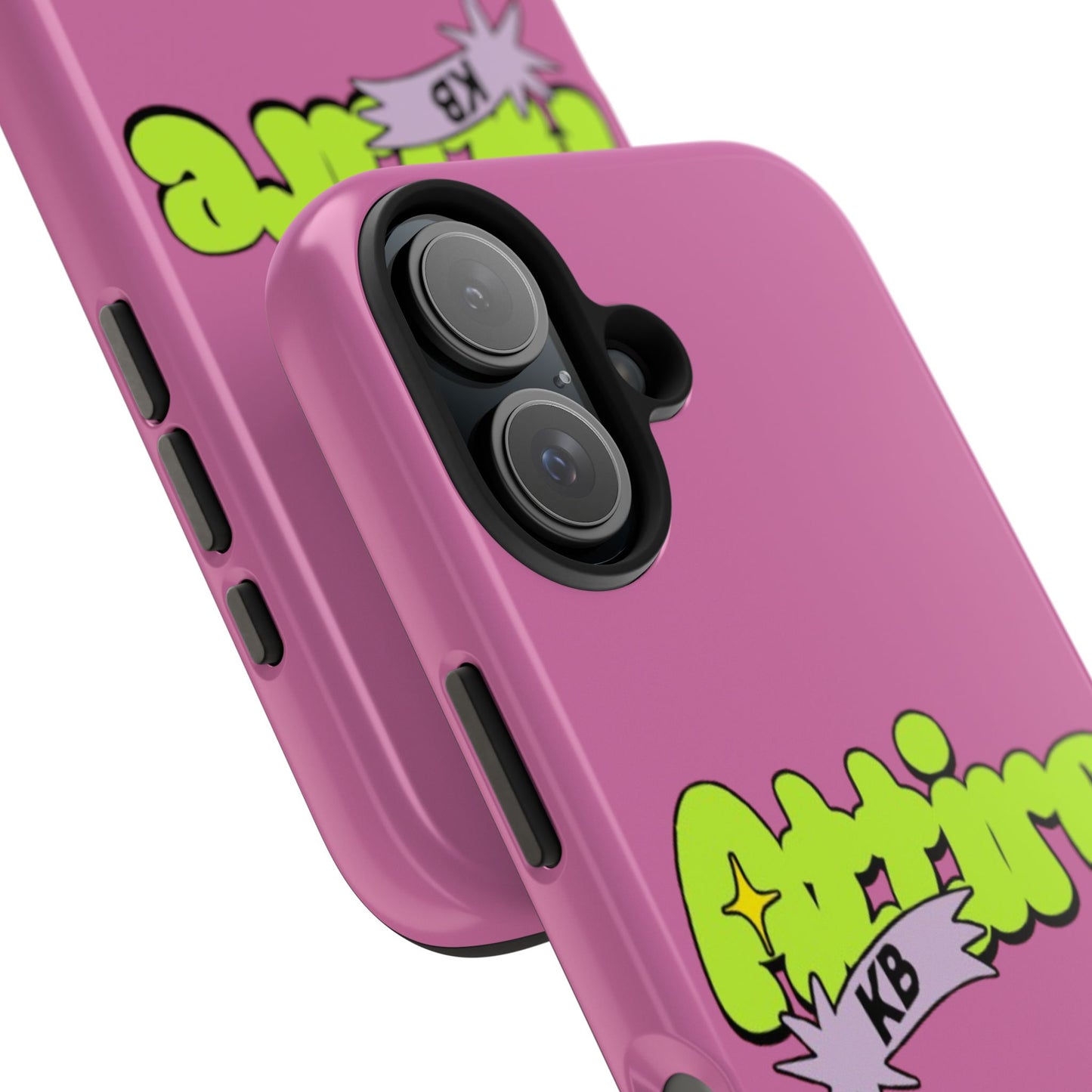 KB Attire Cartoon Phone Case (Pink)