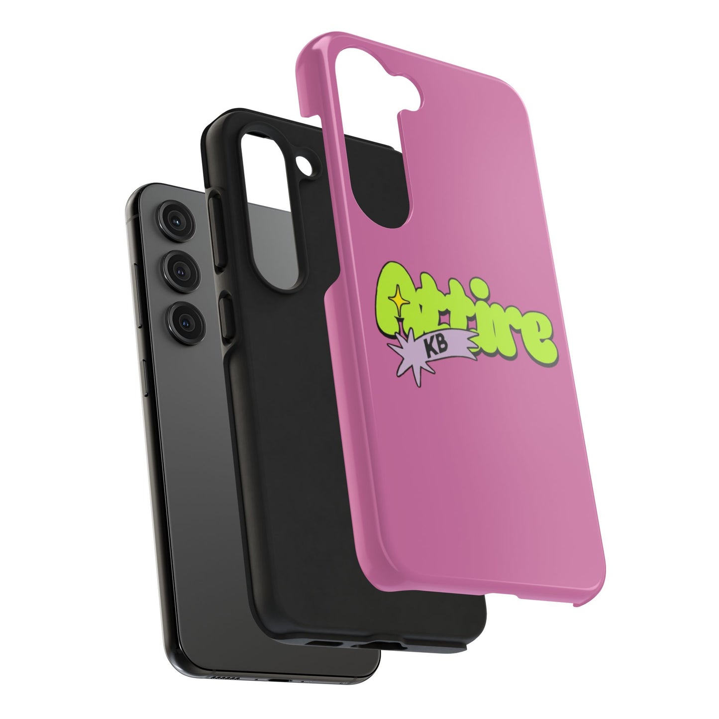 KB Attire Cartoon Phone Case (Pink)