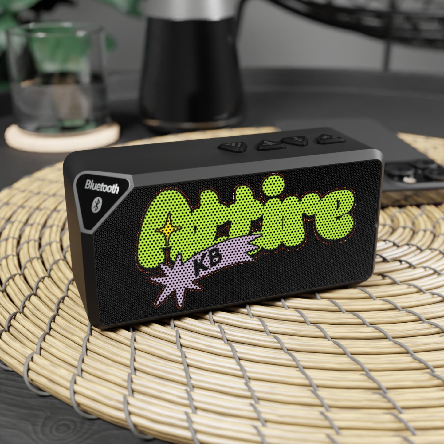 KB Attire "Cartoon" Logo Bluetooth Speaker