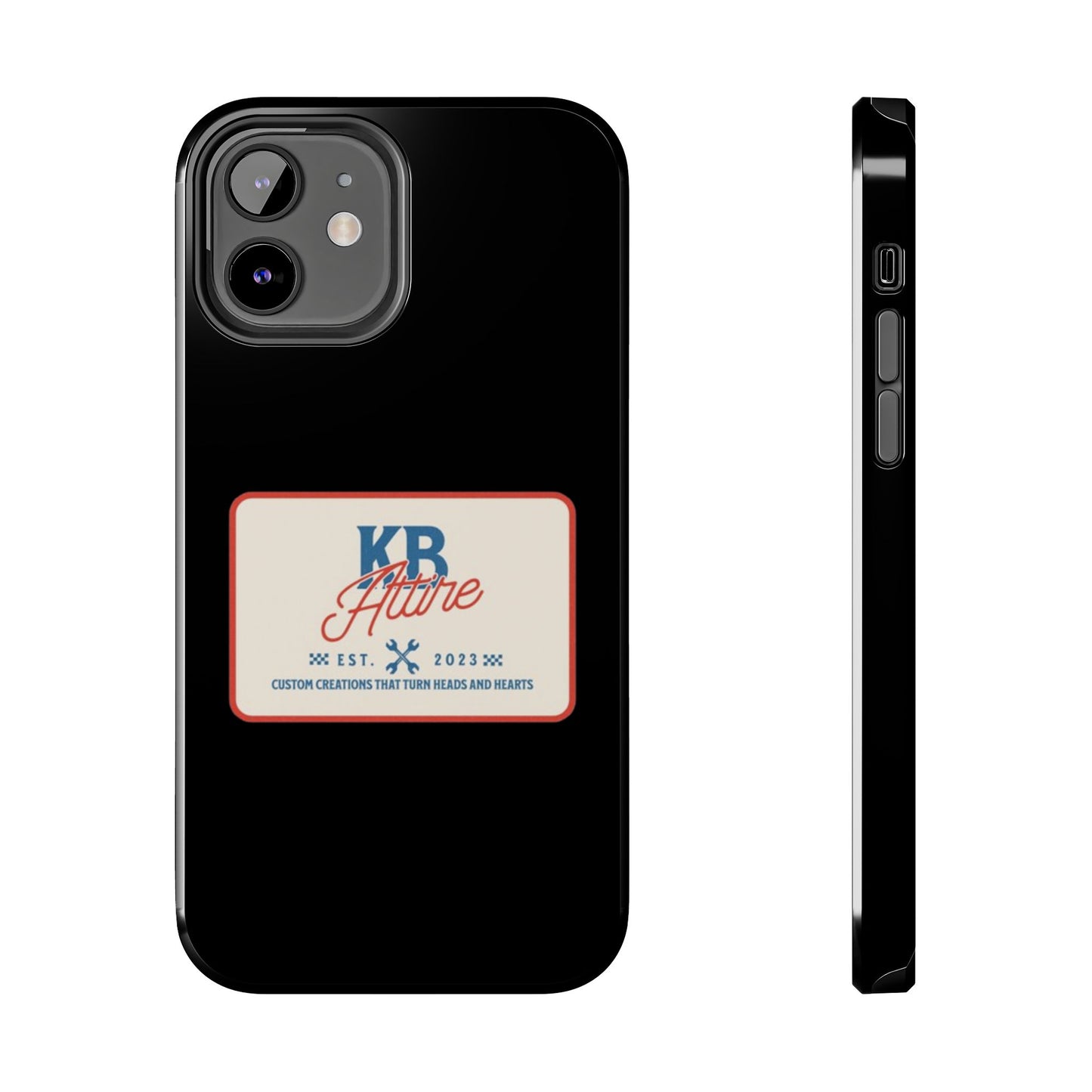 KB Attire 'The Patch' Phone Case (Black)