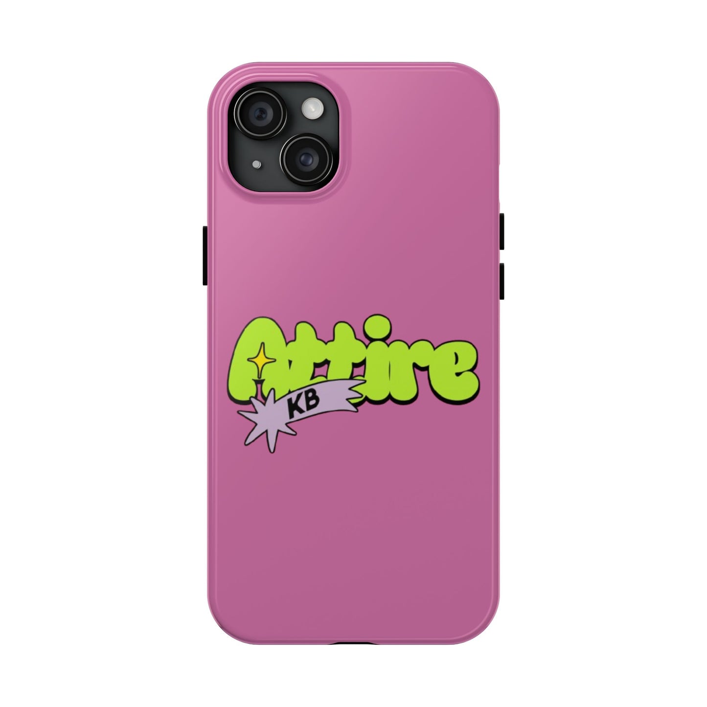 KB Attire Cartoon Phone Case (Pink)