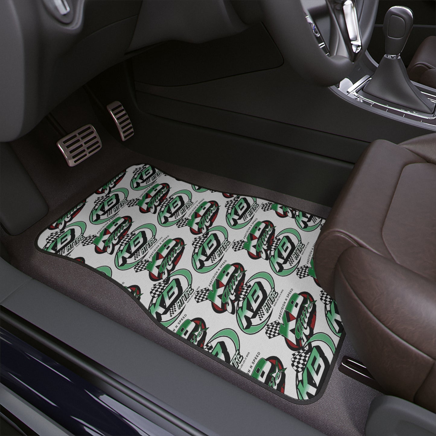 KB Attire Racing Style Car Floor Mat