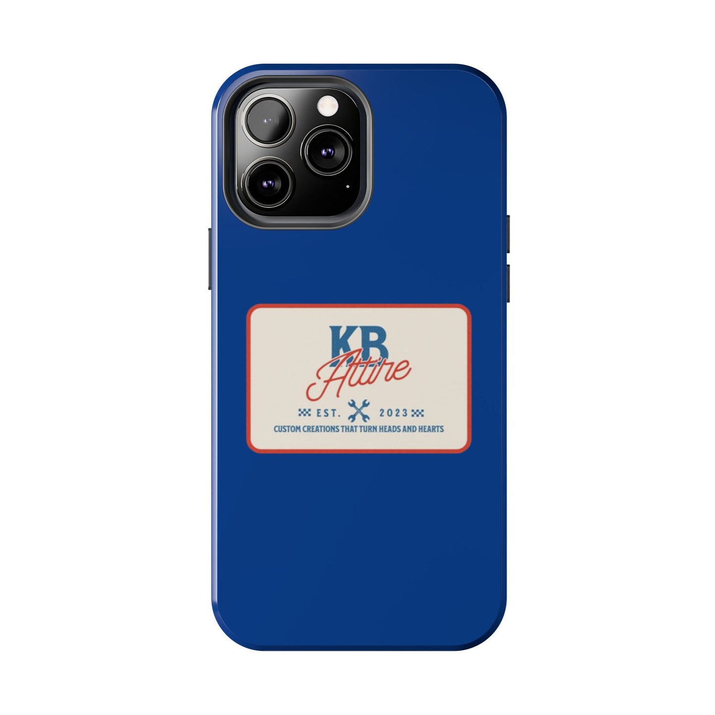 KB Attire 'The Patch' Phone Case (Blue)