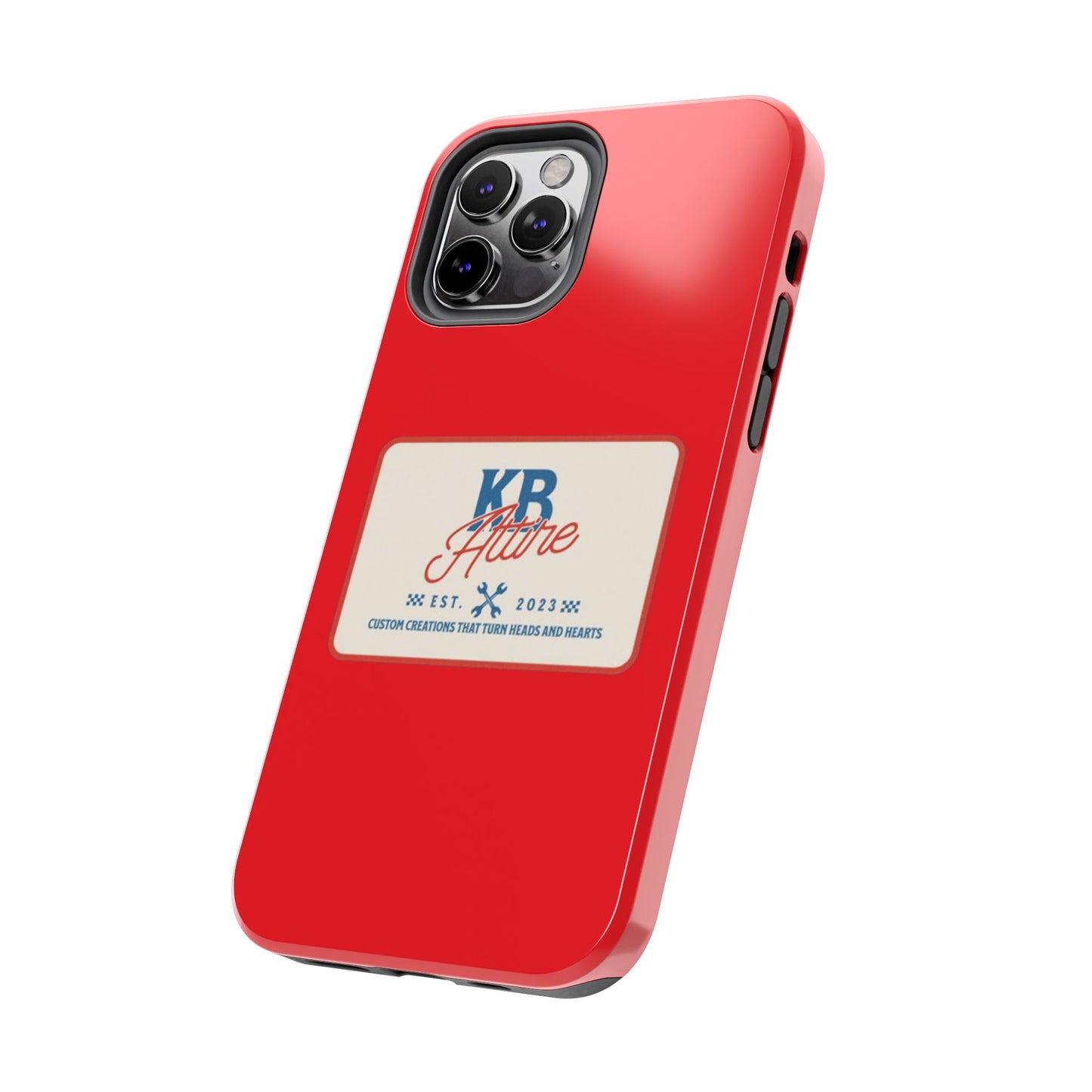 KB Attire 'The Patch' Phone Case (Red)