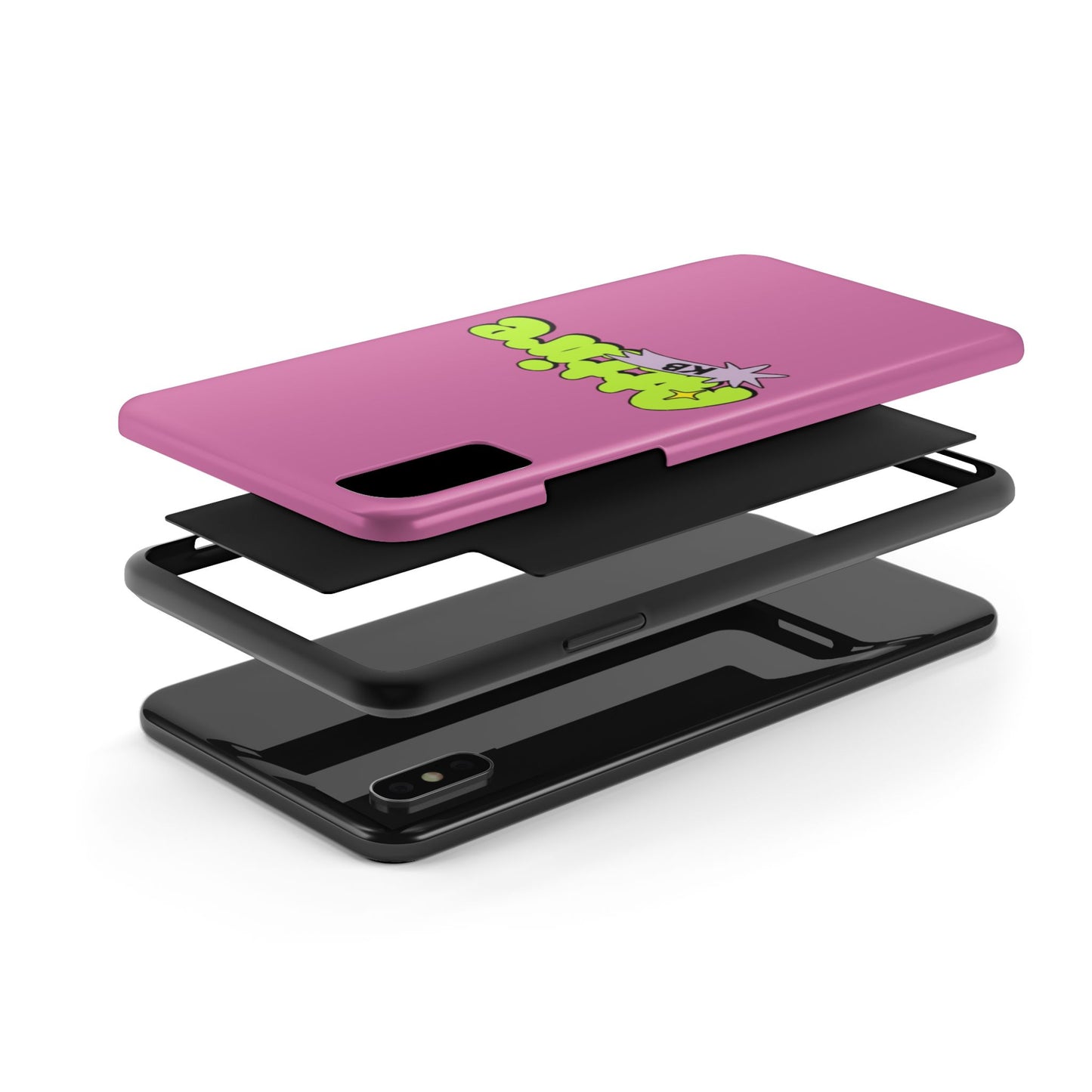 KB Attire Cartoon Phone Case (Pink)