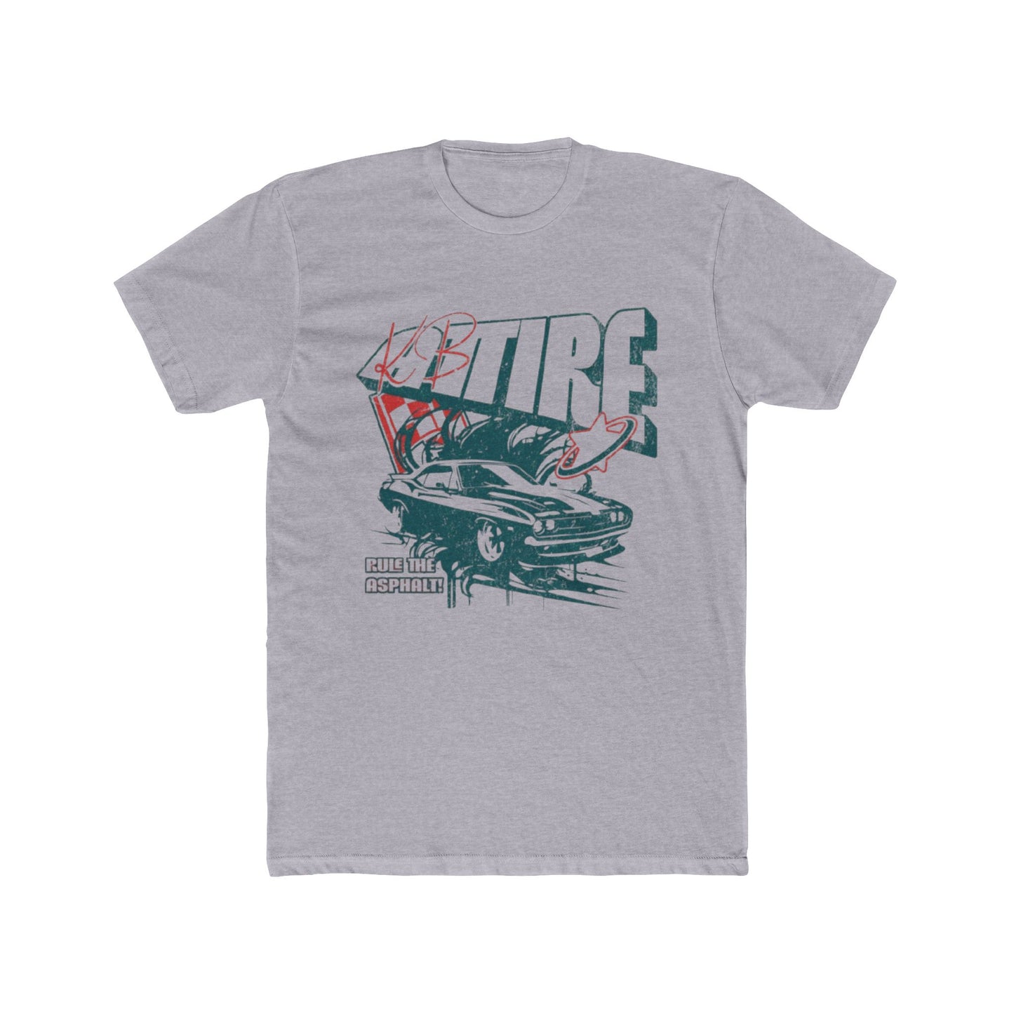 Vintage Tire Racing Graphic Tee - Unisex Cotton Crew