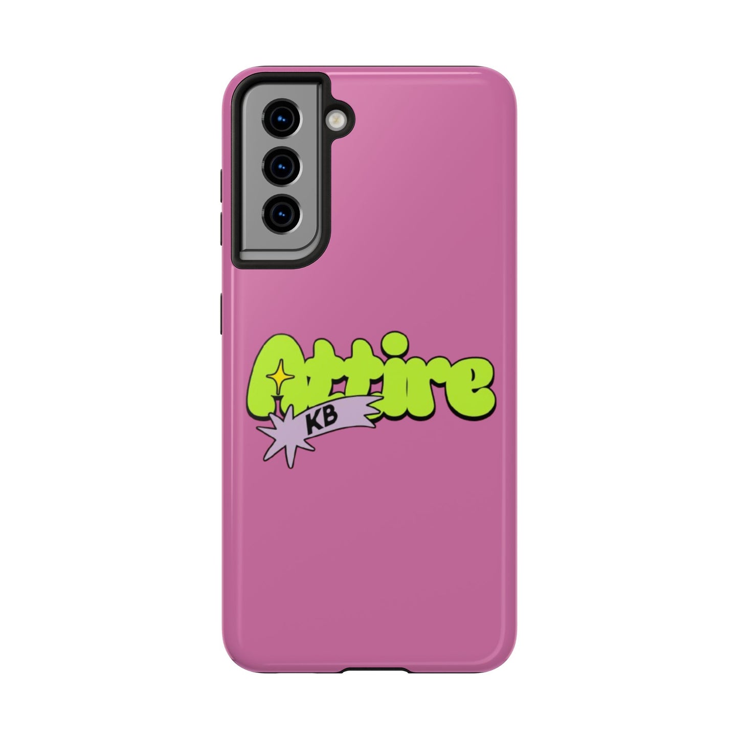 KB Attire Cartoon Phone Case (Pink)