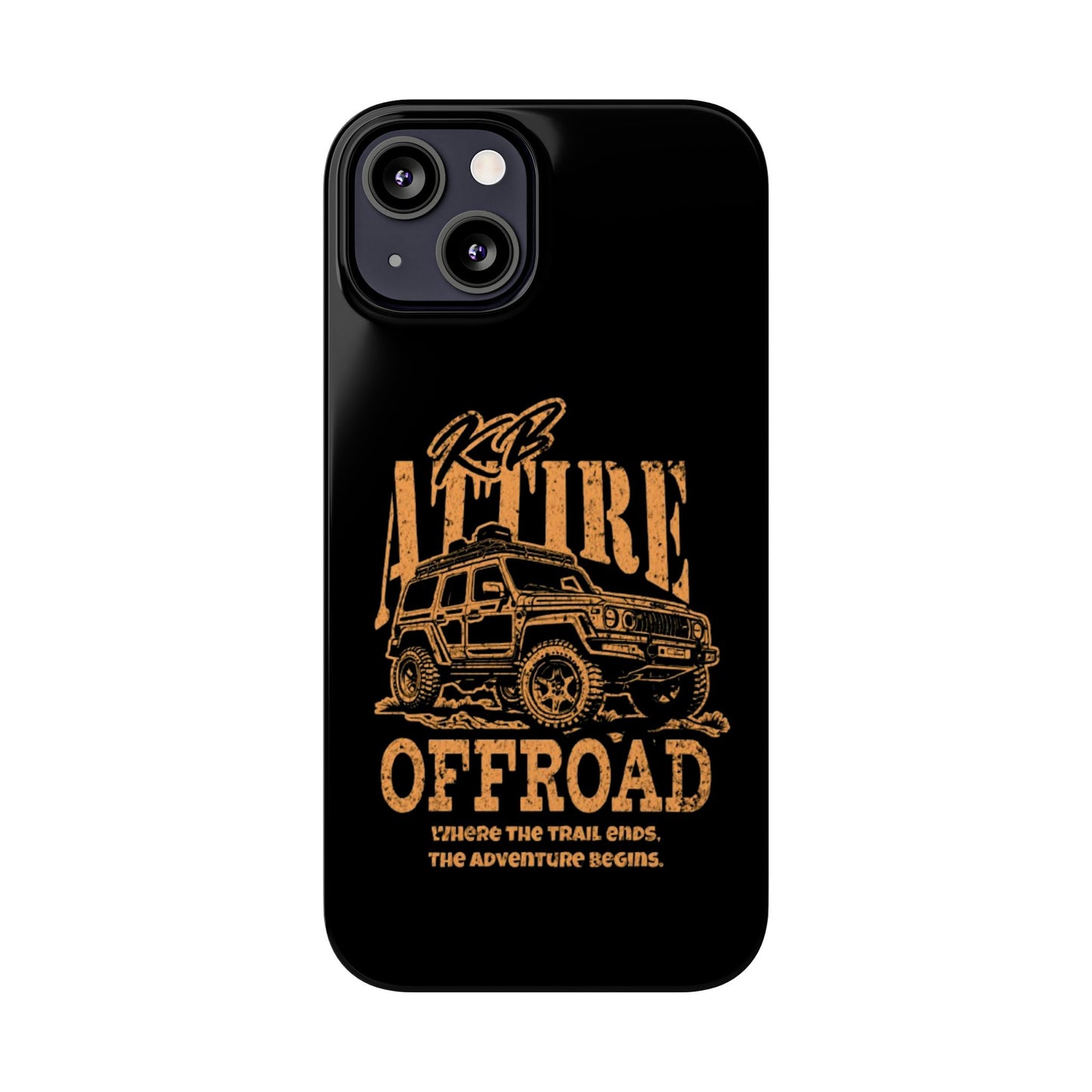 KB Attire Offroad Adventure IPhone Case (Black)