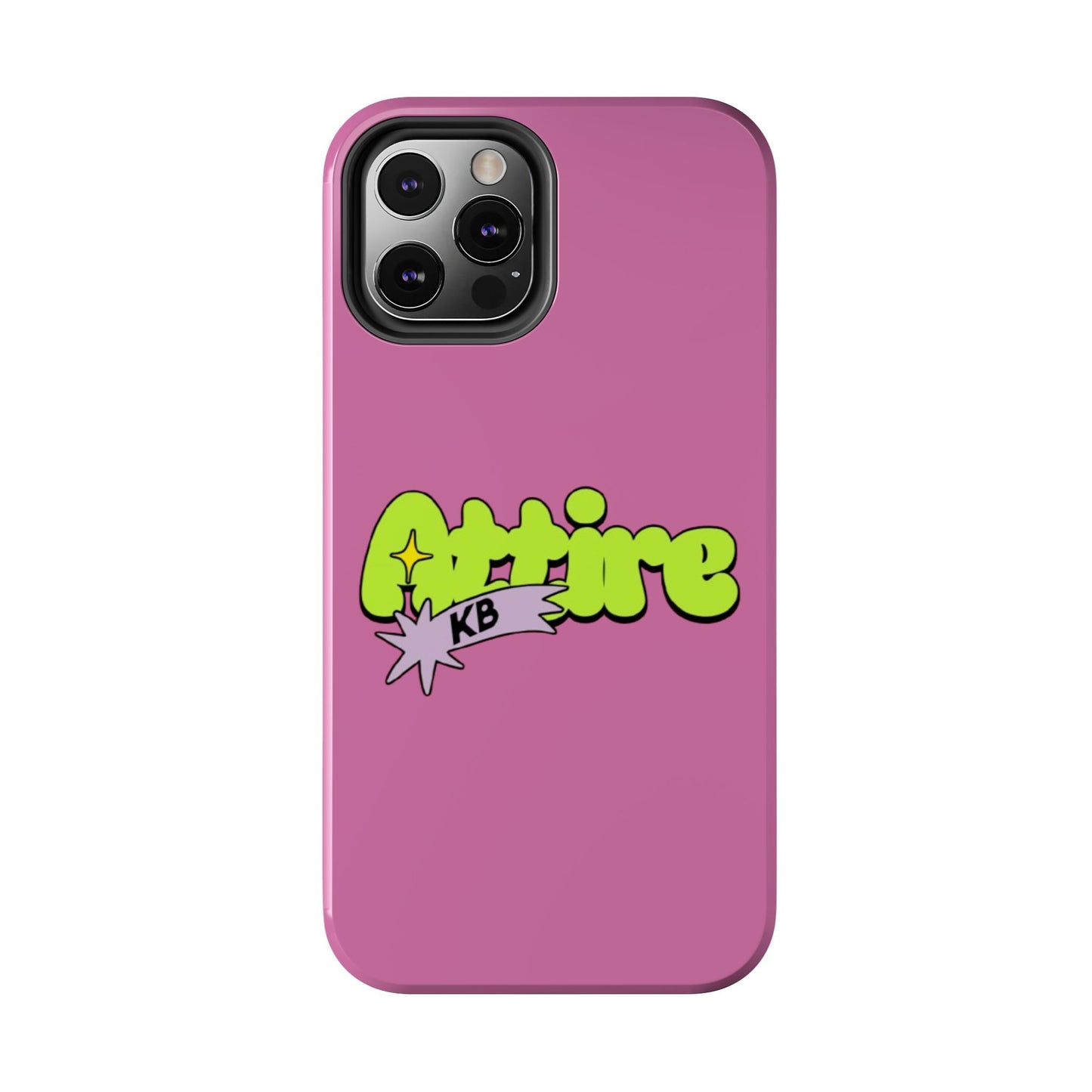 KB Attire Cartoon Phone Case (Pink)