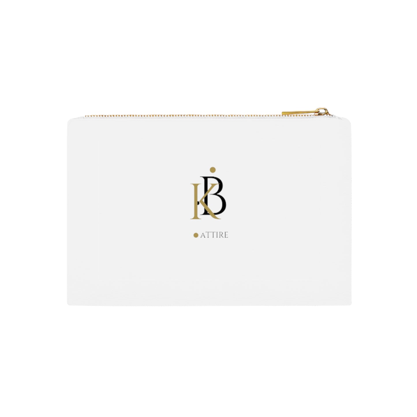 KB Attire One Side Logo Cosmetic Bag