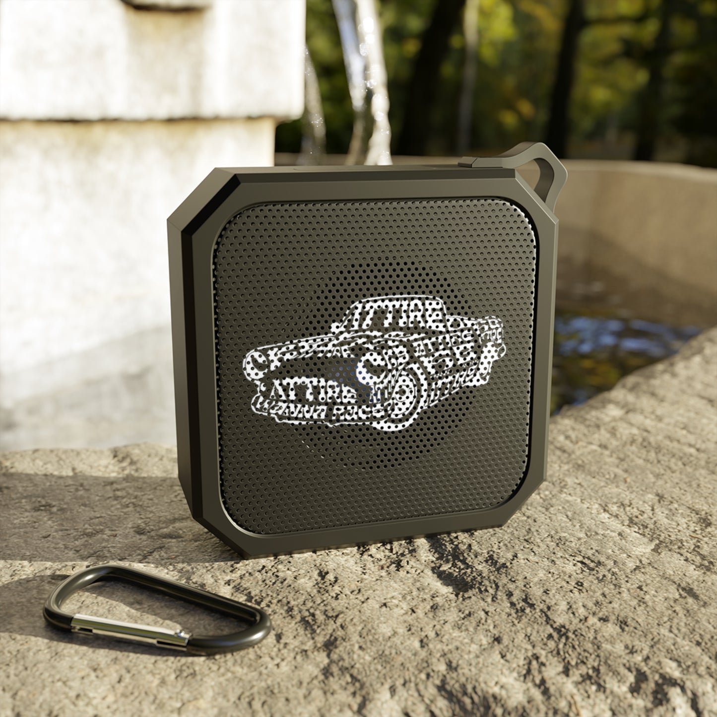 KB Attire "The KB Car" Logo Bluetooth Outdoor Speaker