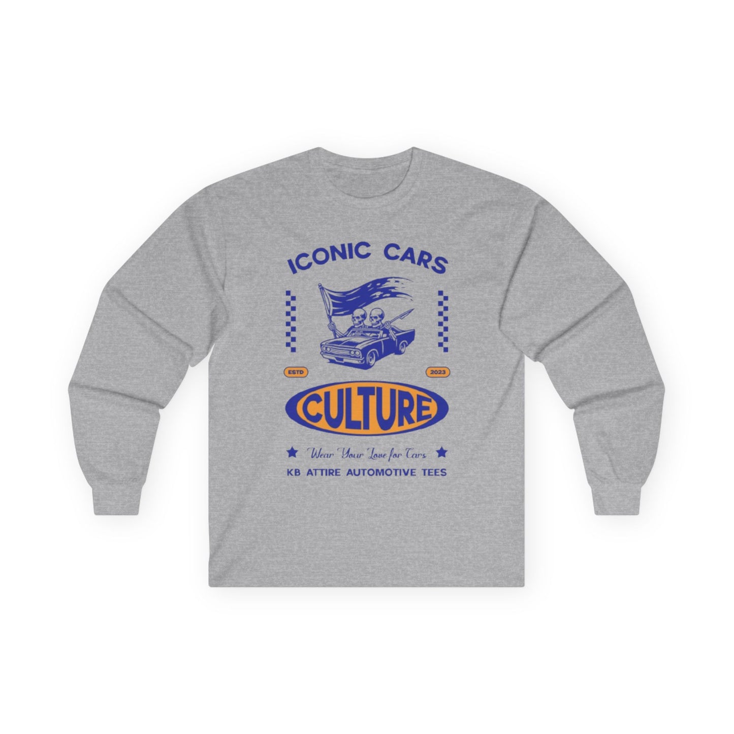 Iconic Cars Culture Long Sleeve Tee