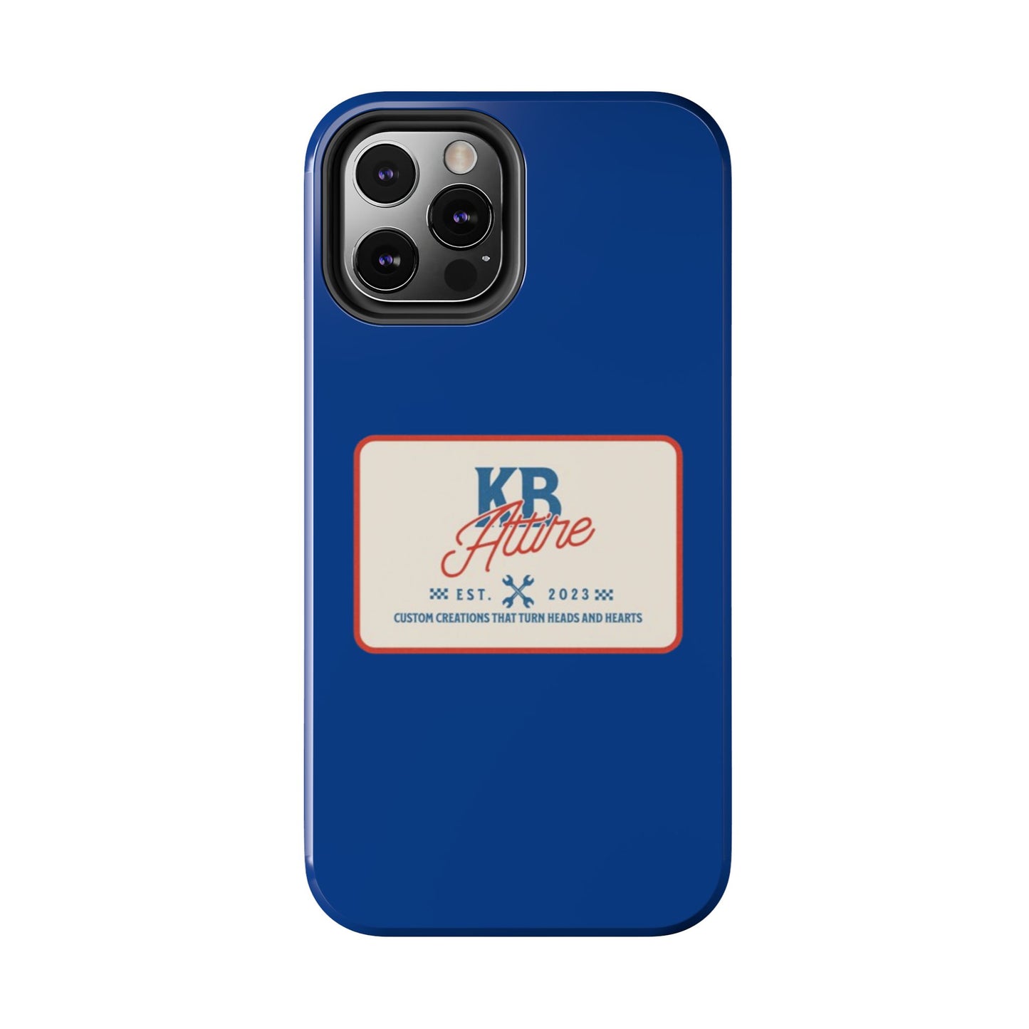 KB Attire 'The Patch' Phone Case (Blue)
