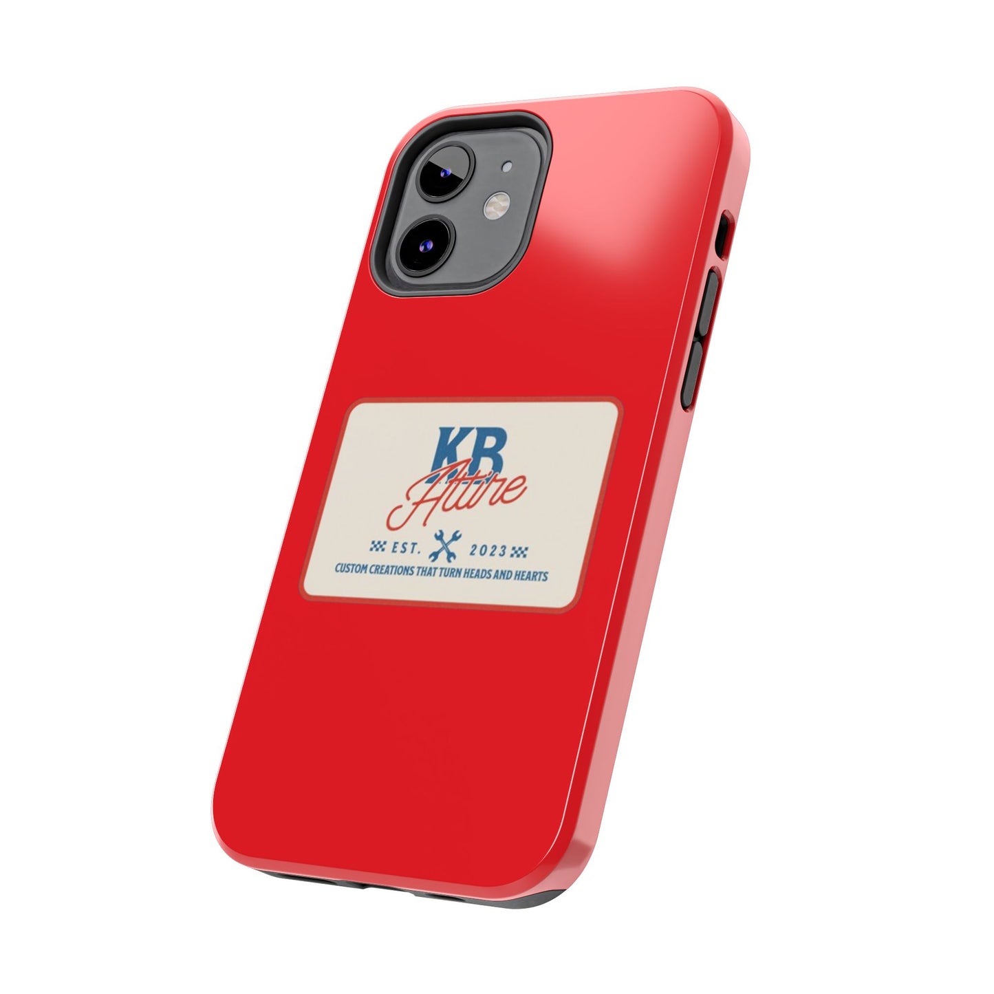 KB Attire 'The Patch' Phone Case (Red)