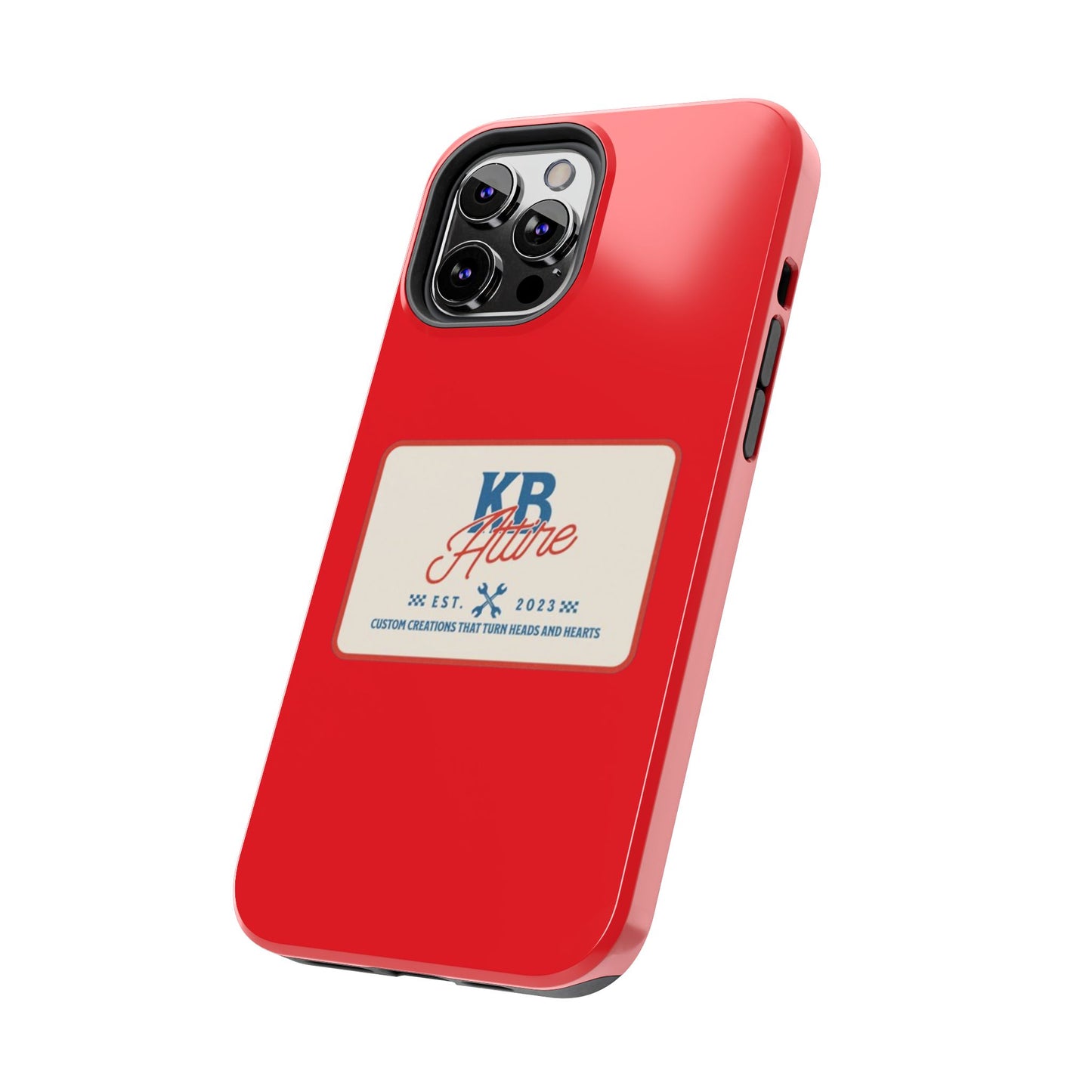 KB Attire 'The Patch' Phone Case (Red)