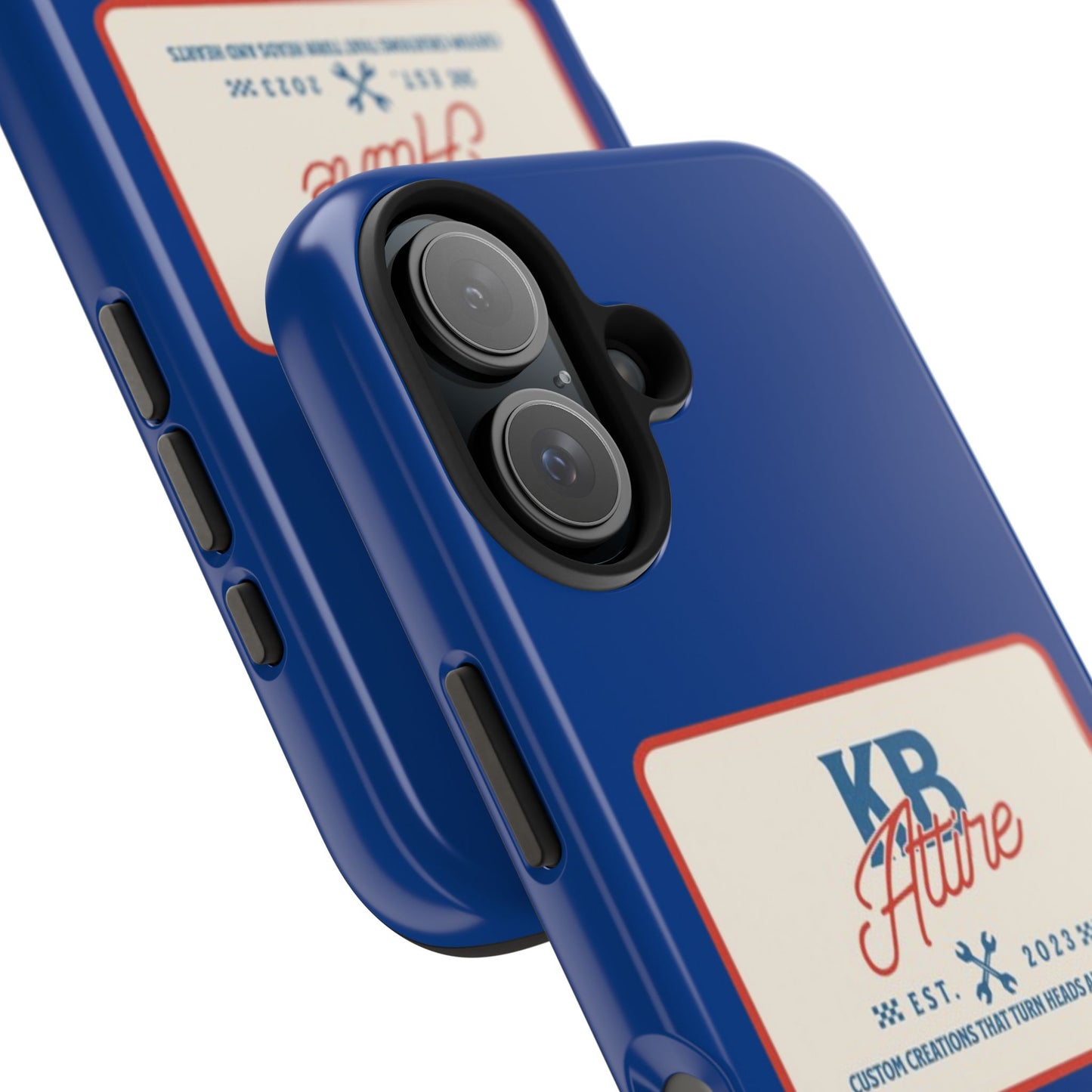 KB Attire 'The Patch' Phone Case (Blue)