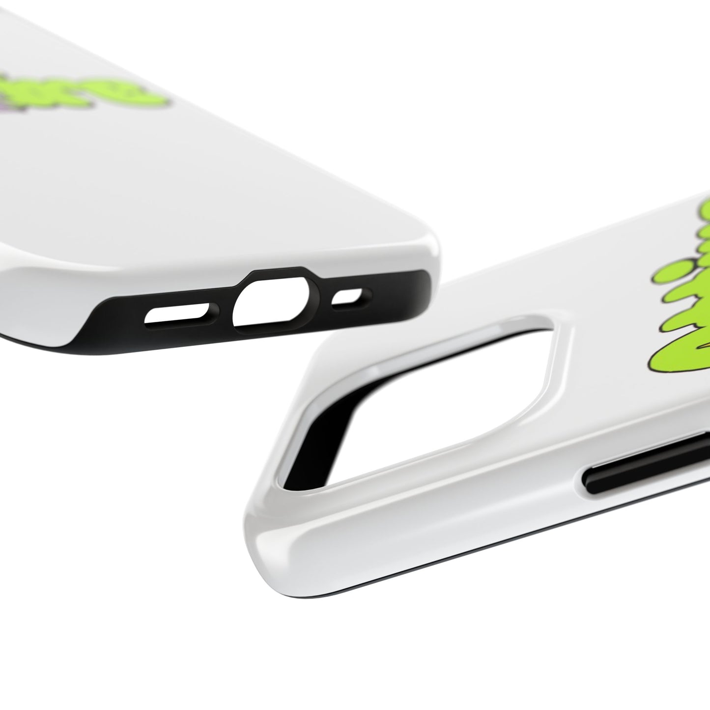 KB Attire Cartoon Phone Case (White)