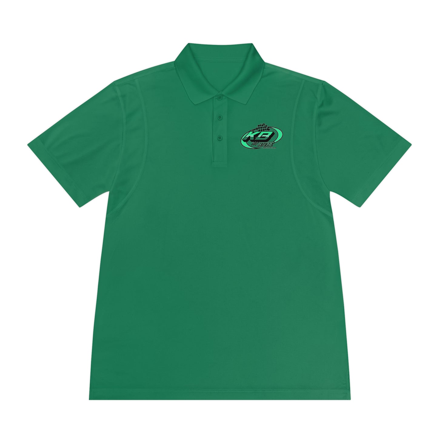 KB Attire Men's Logo Sport Polo Shirt